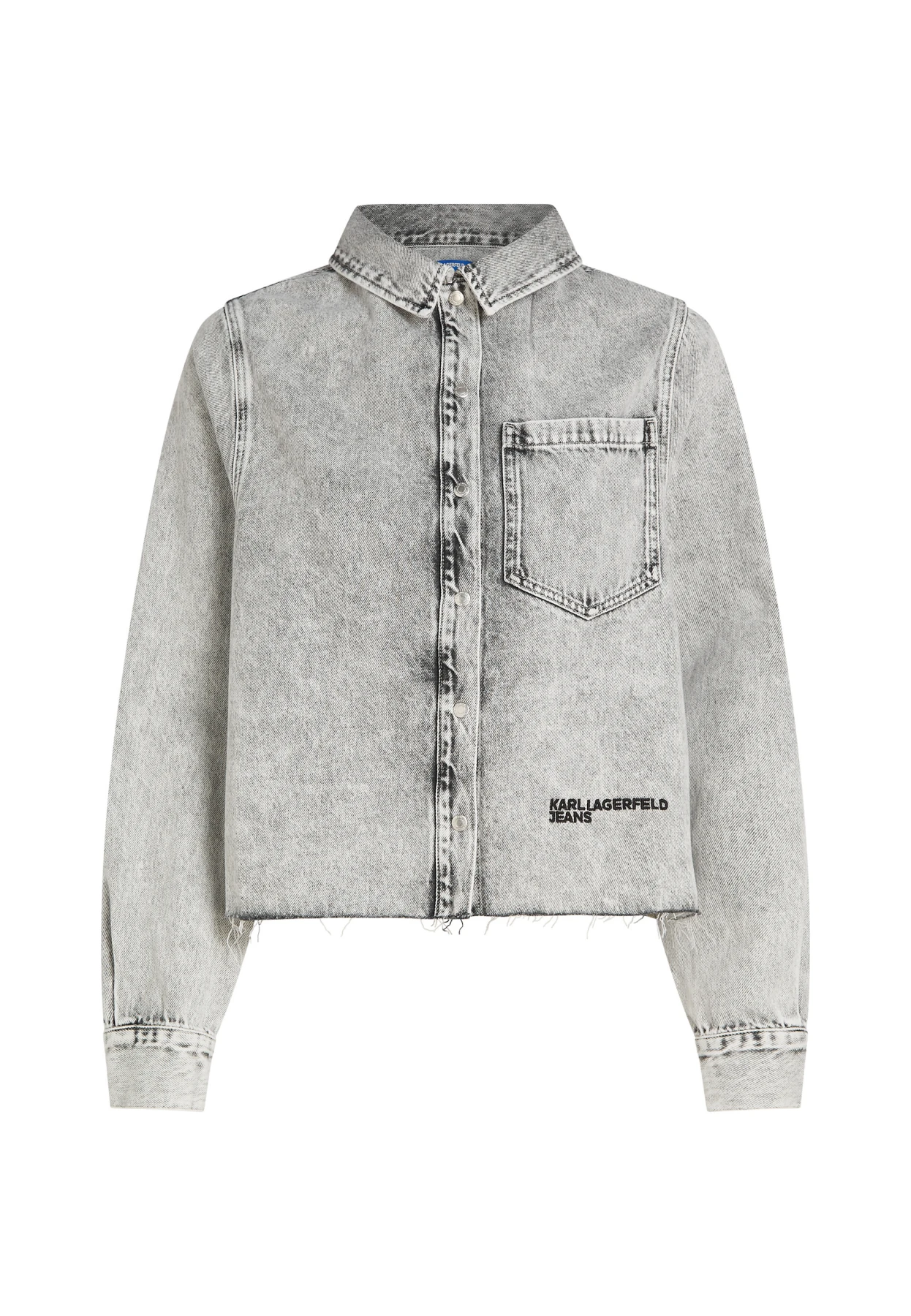 Bleached Denim Shirt Image