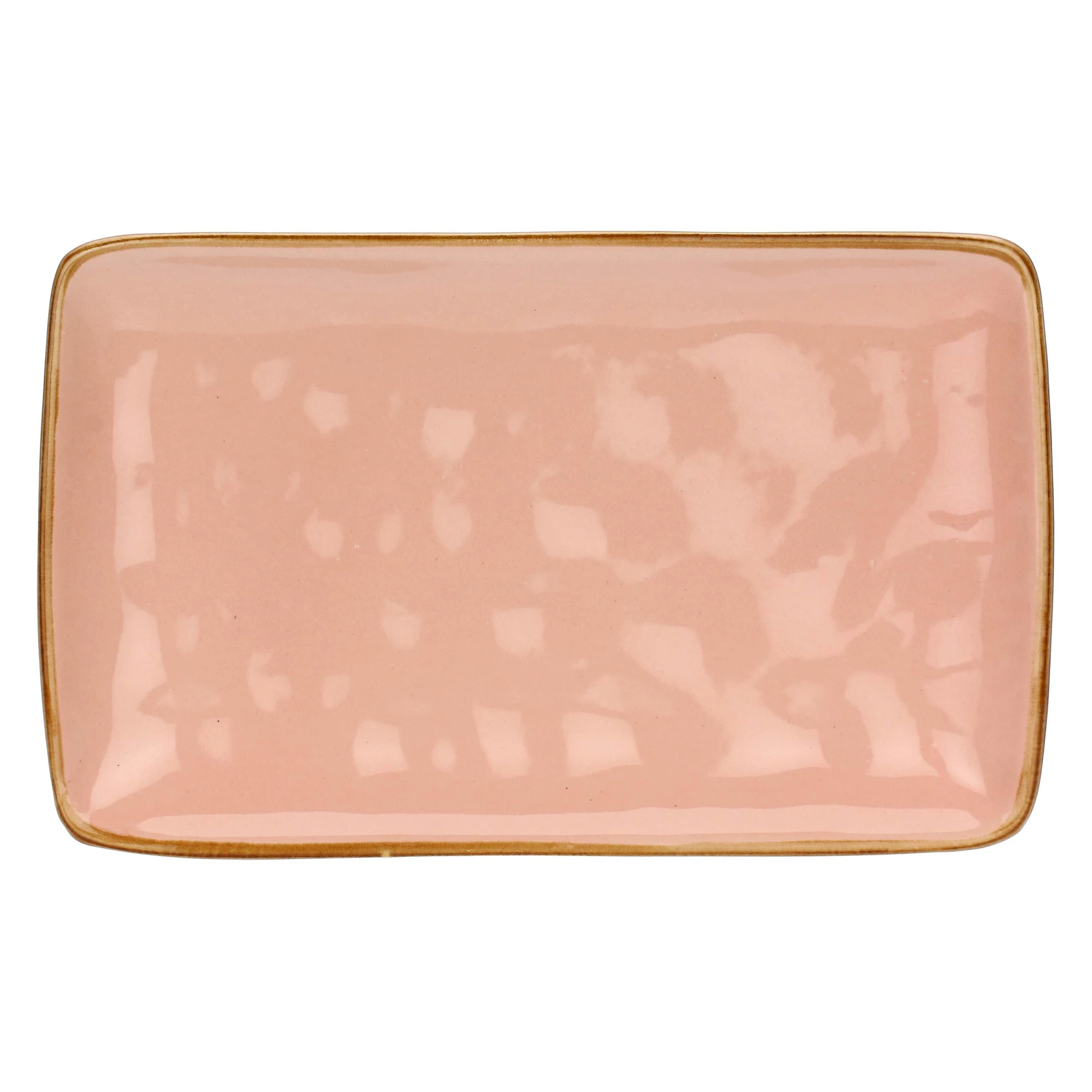 Concerto Blush Pink Rectangular Tray 20 x 13 Cm