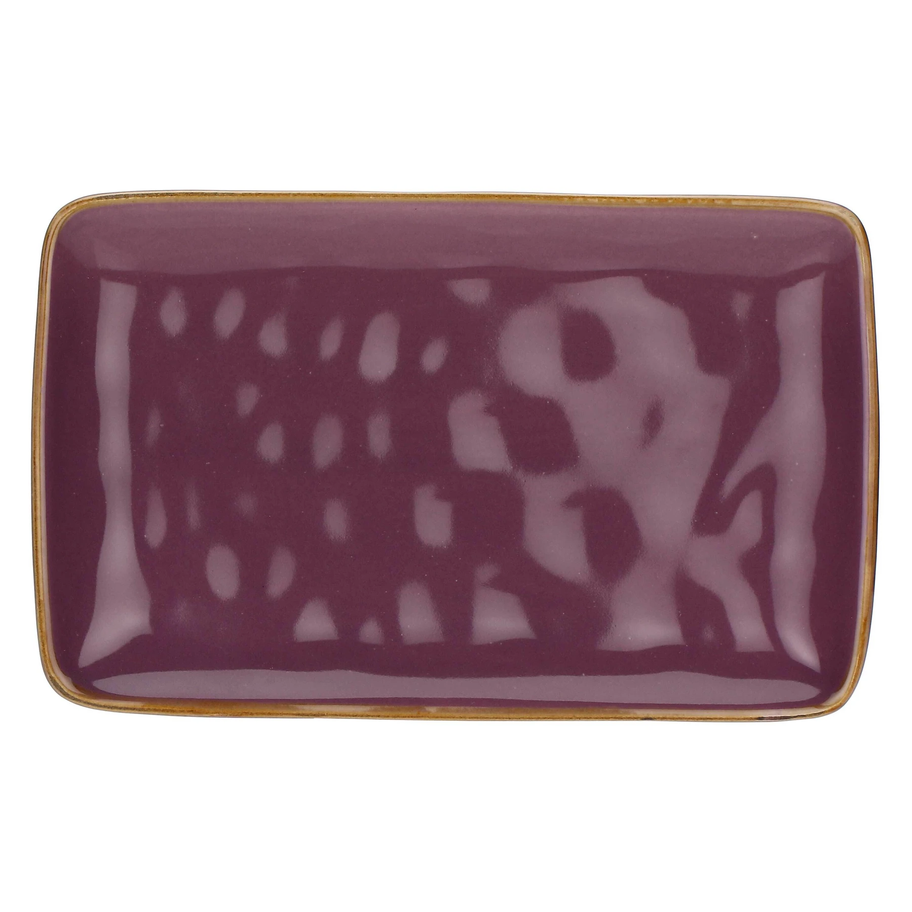 Concerto Mauve Rectangular Tray 20 x 13 Cm