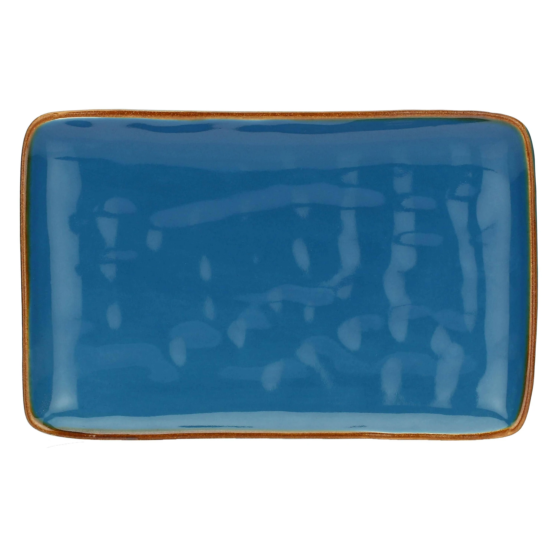 Blue Rectangular Trays, Concerto - Stoneware, 27x19 cm