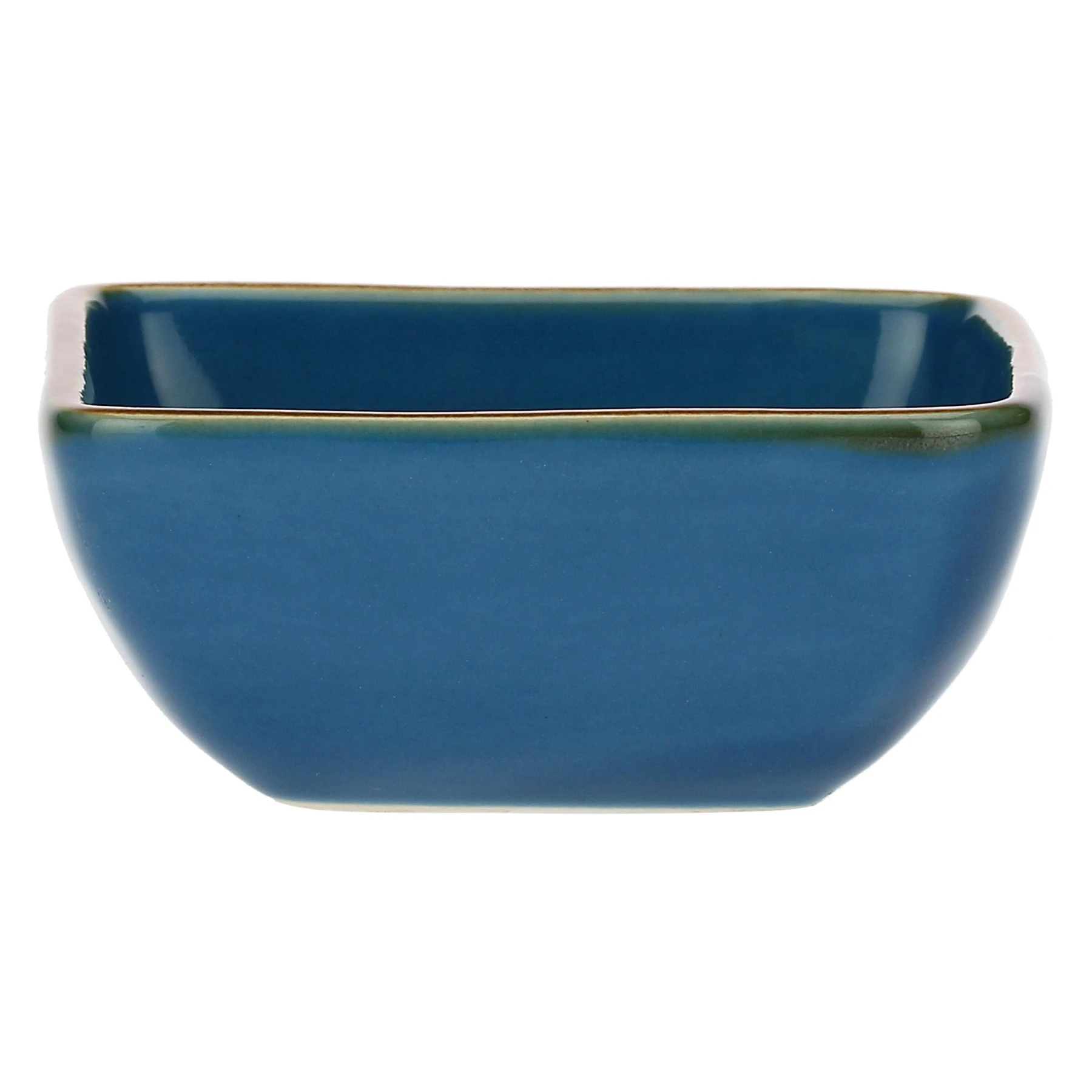 Blue Square Bowls, Concerto - Stoneware, 8x8 cm