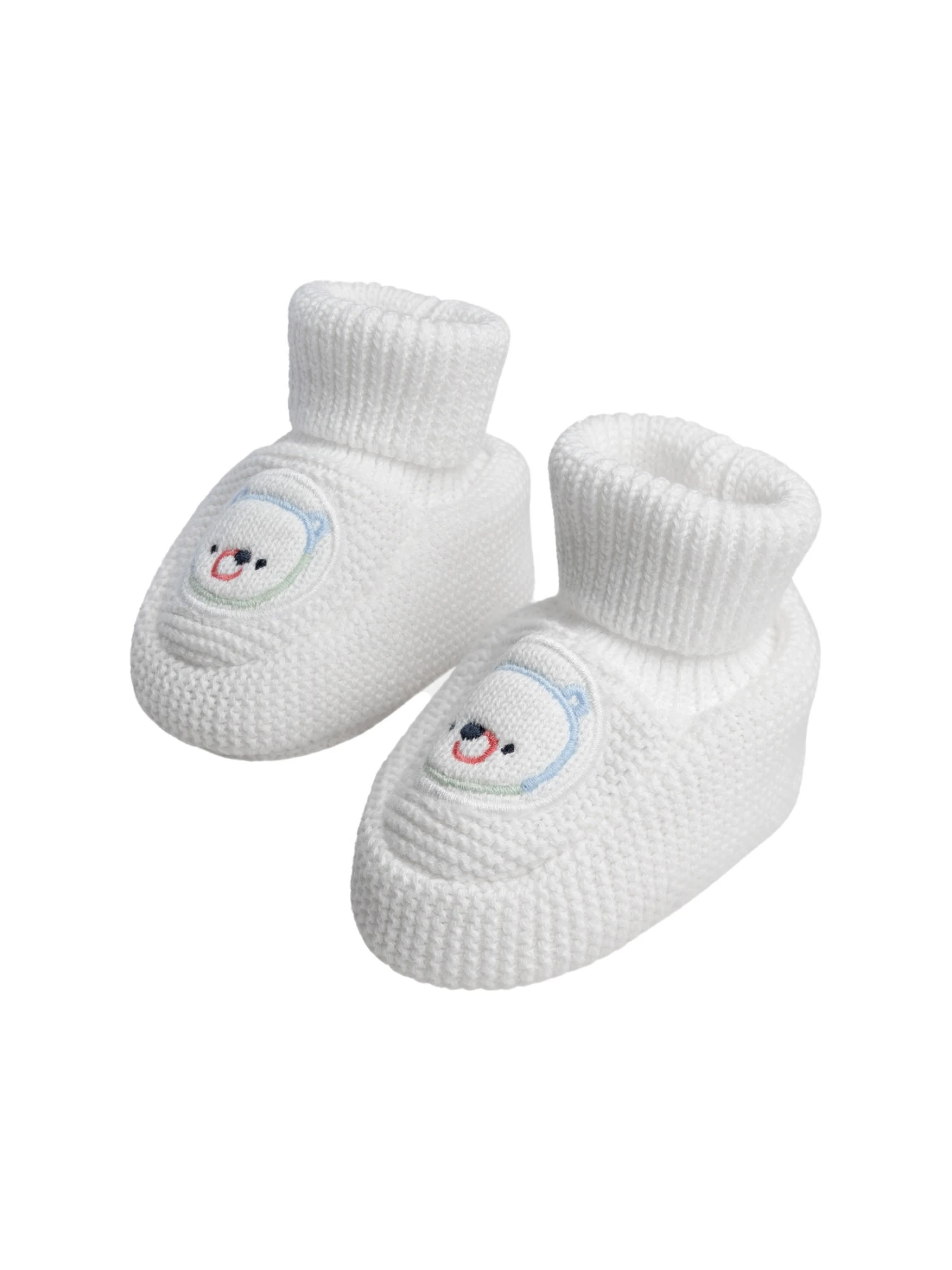 Baby Neutral Newborn Knitted Baby Booties