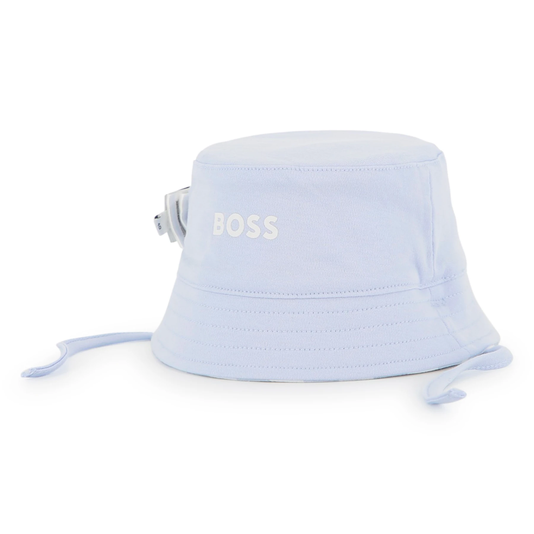 Kids Boys Striped Detailed Cotton Bucket Hat