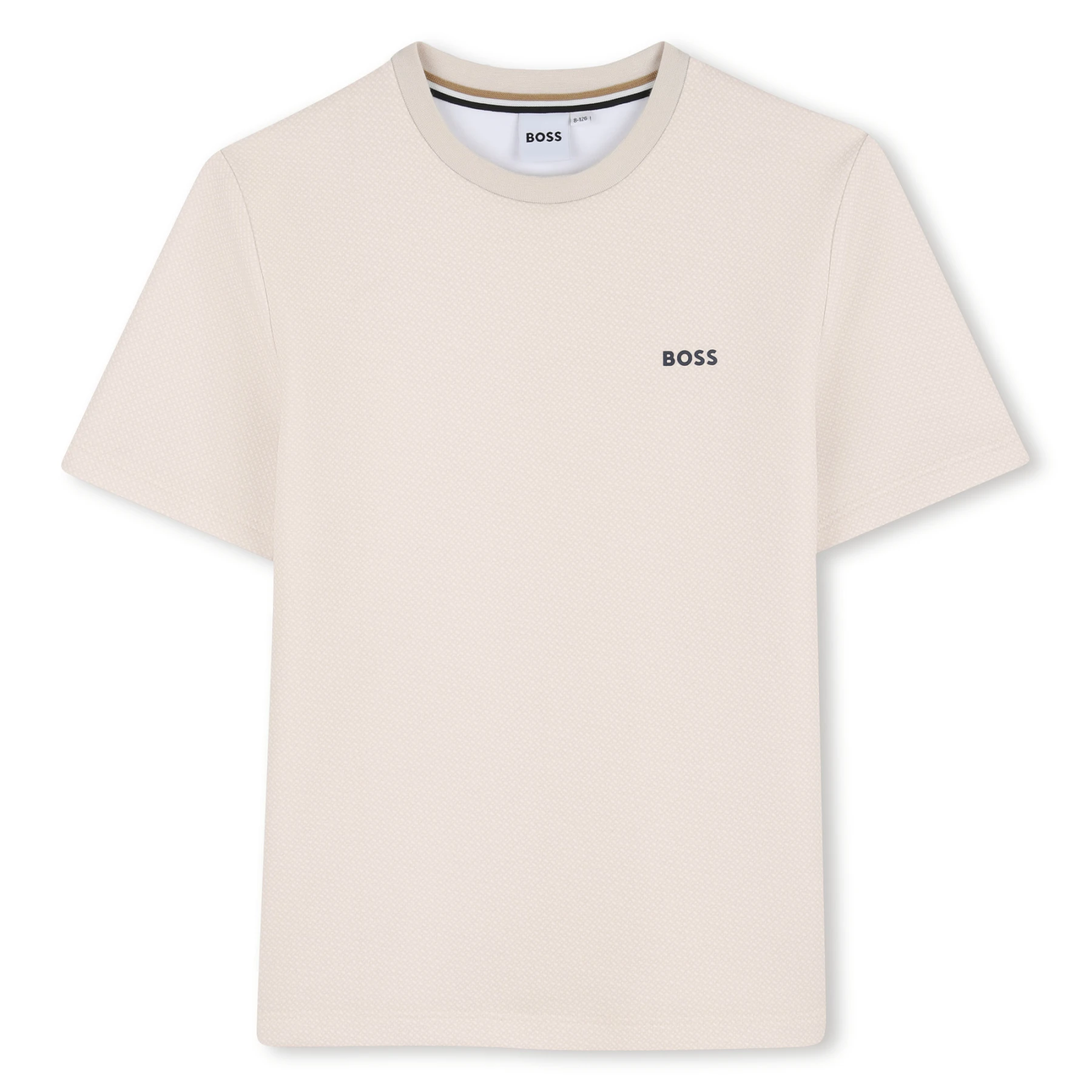 Kids Boys Basic Small Logo Short Sleeve Cotton T-shirt