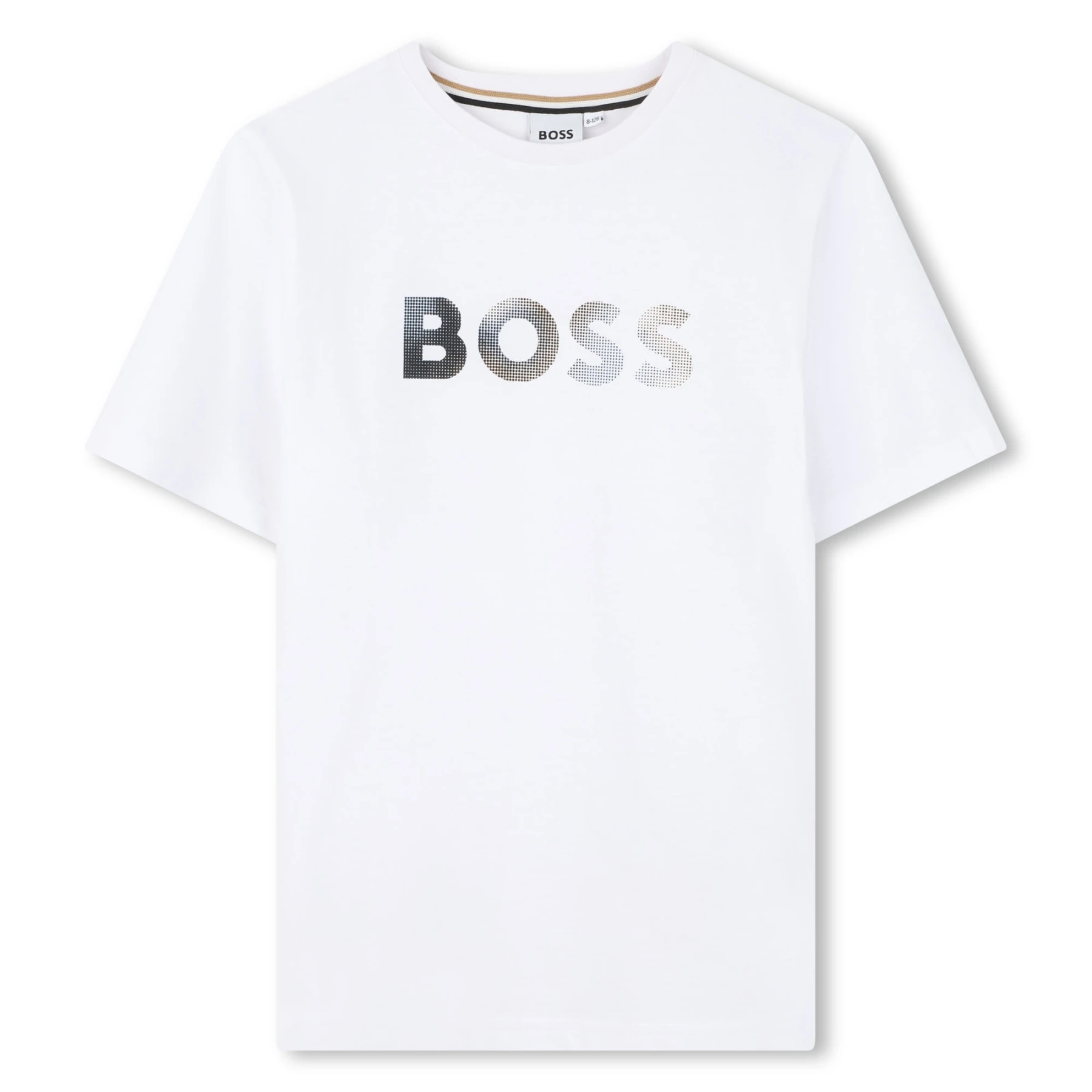 Kids Boys Essential Logo Short Sleeve Cotton T-shirt  