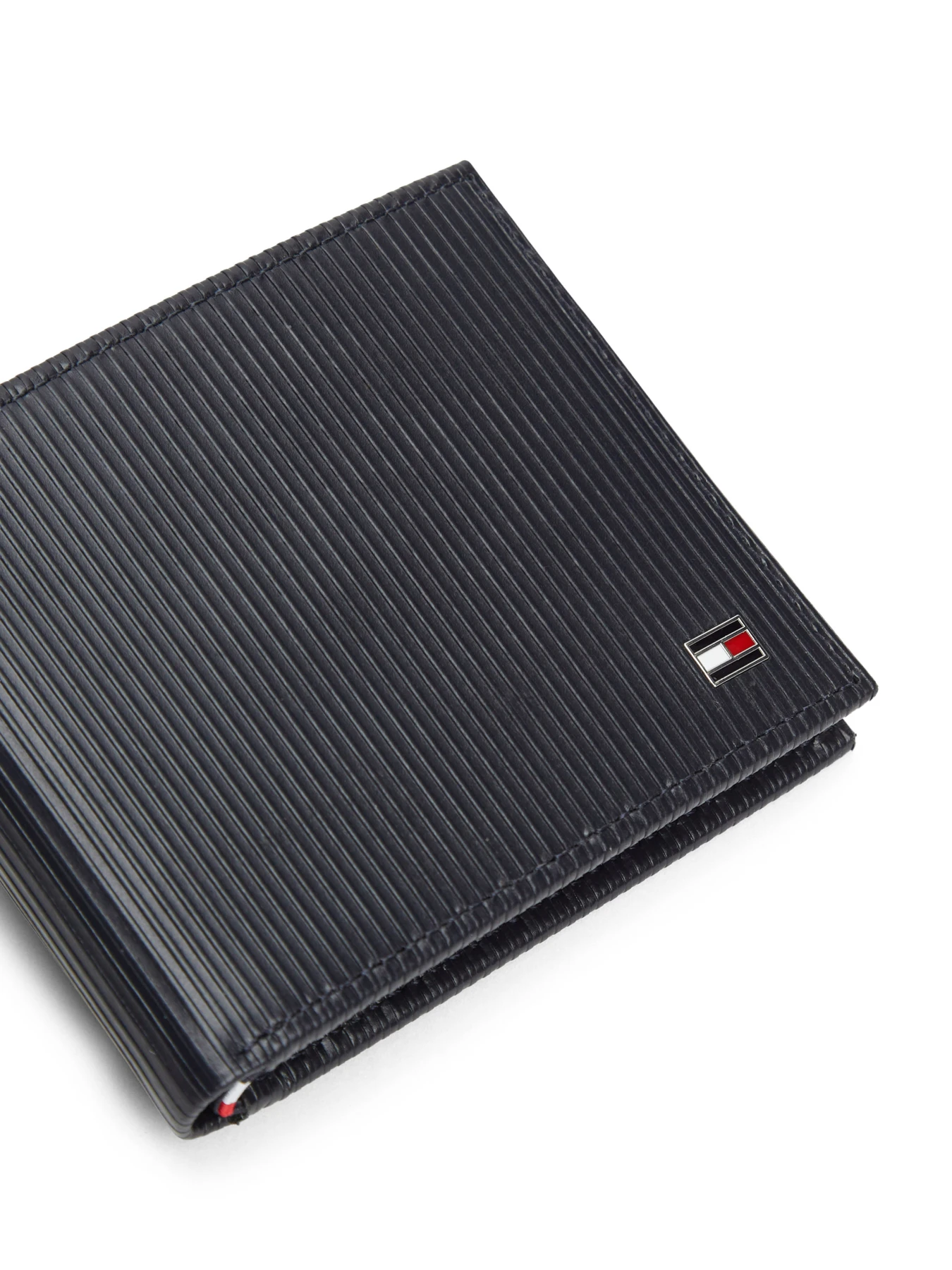 Hilfiger Flag Bifold Leather Credit Card Wallet
