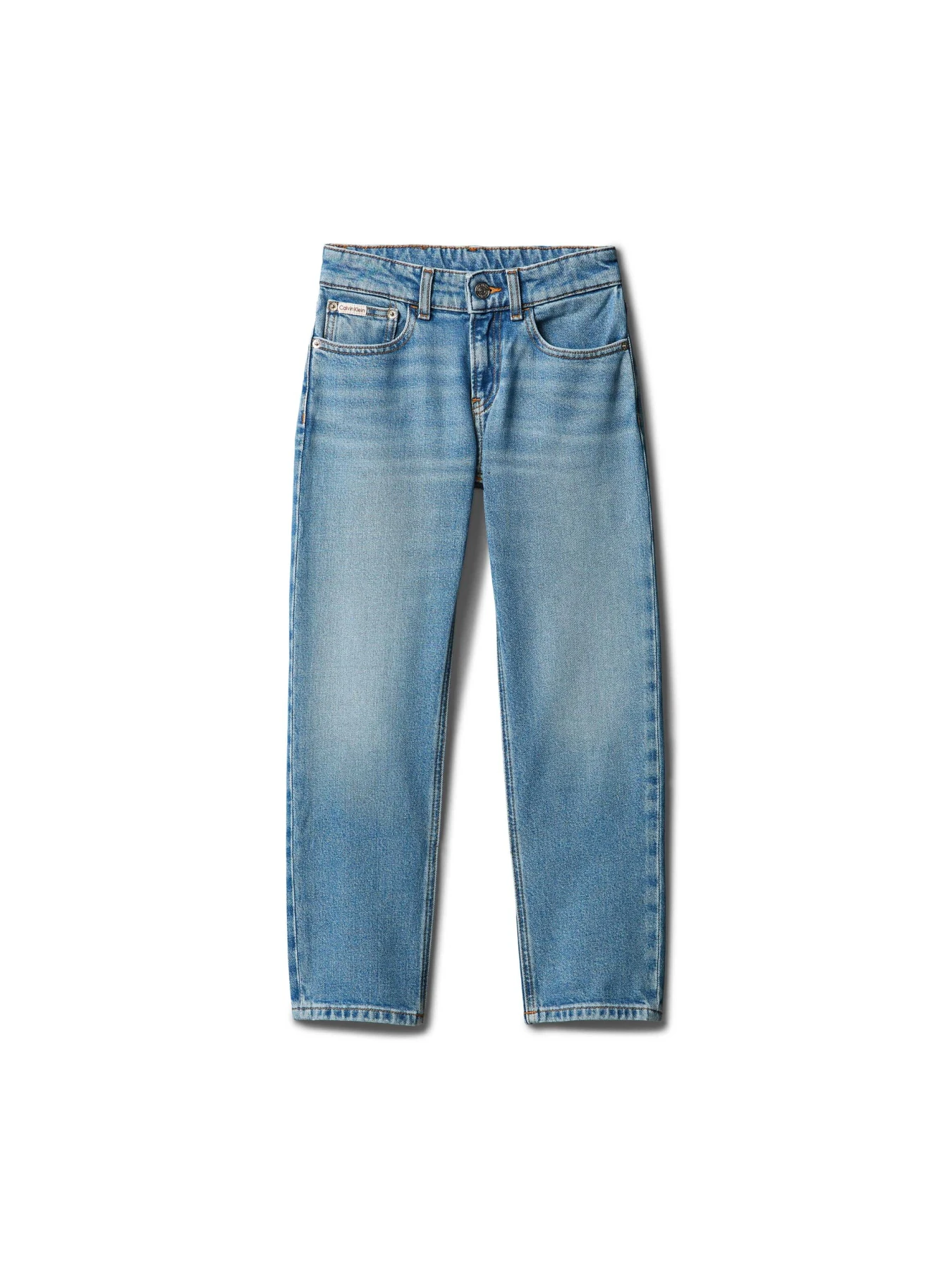 Kids Boys High Waist Straight Fit Denim Jeans