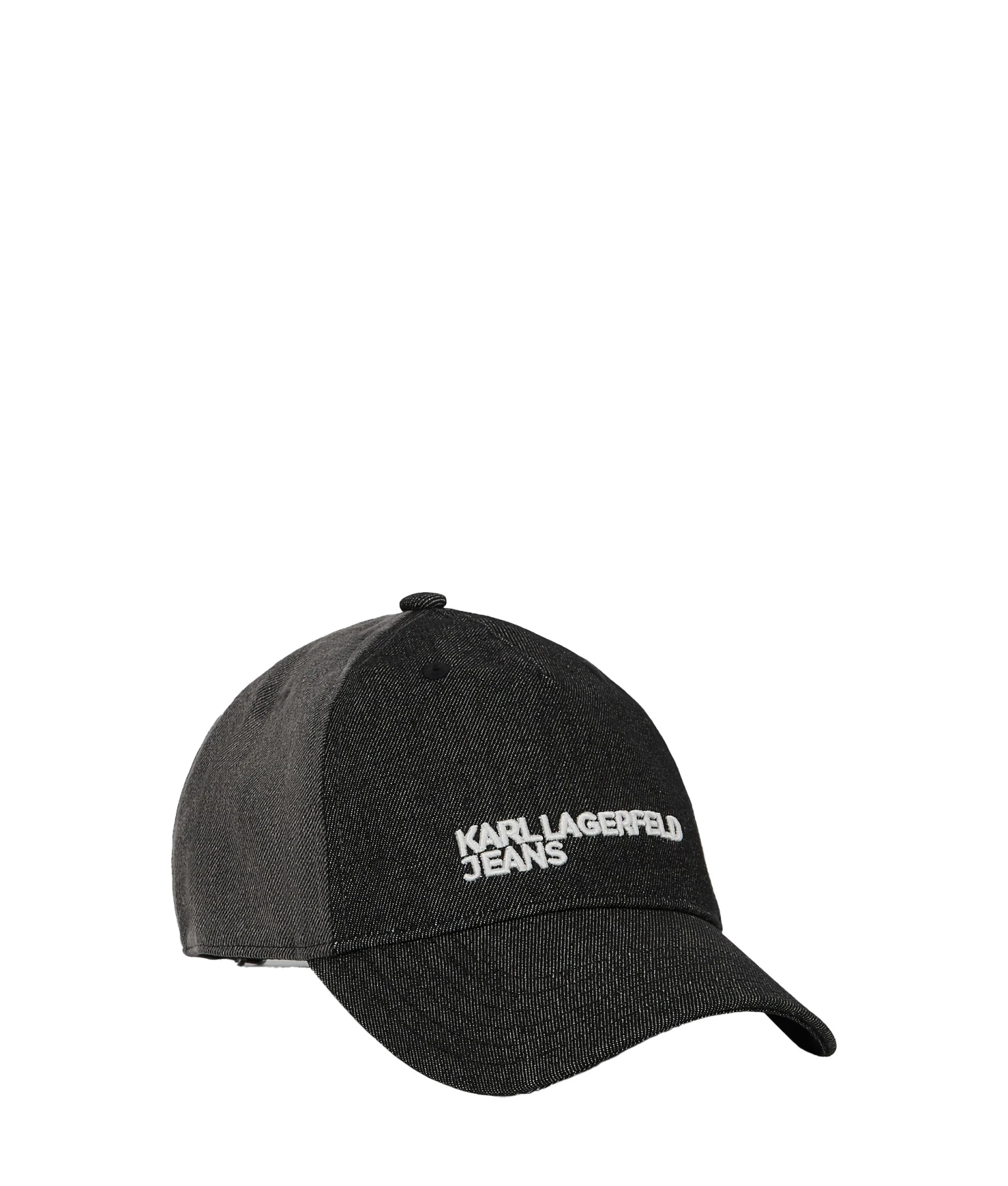 Embroidered Logo Denim Cap
