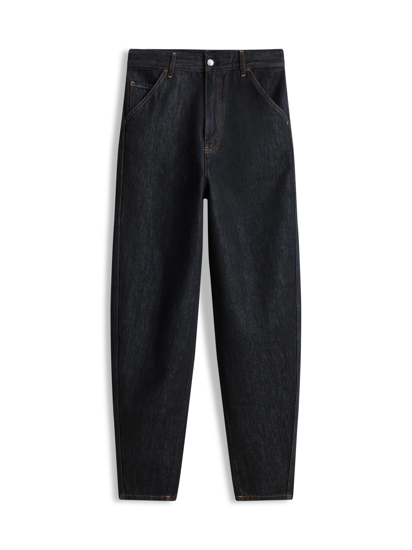 High Rise Loose Balloon Leg Jeans