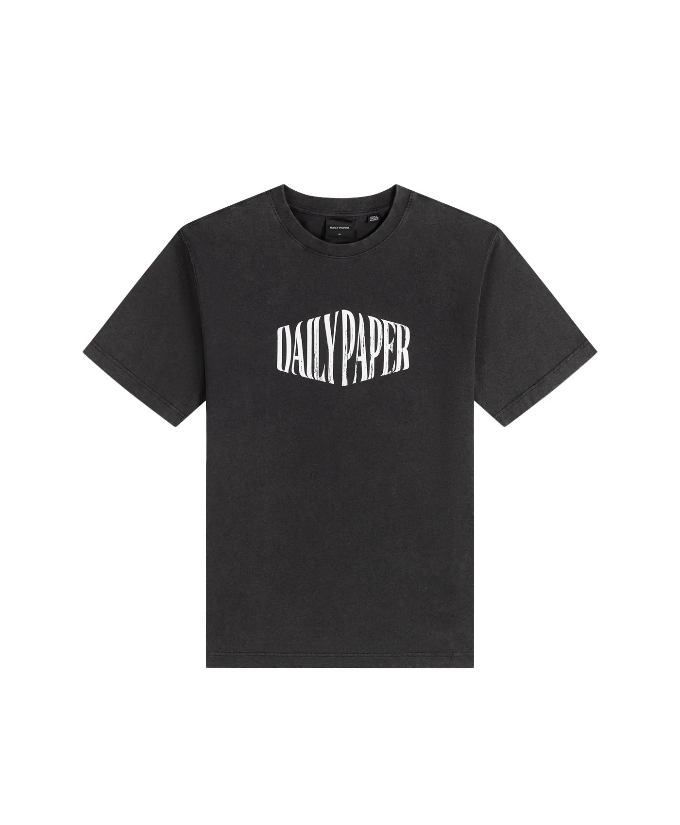 Black Vintage Crew Neck T-Shirt