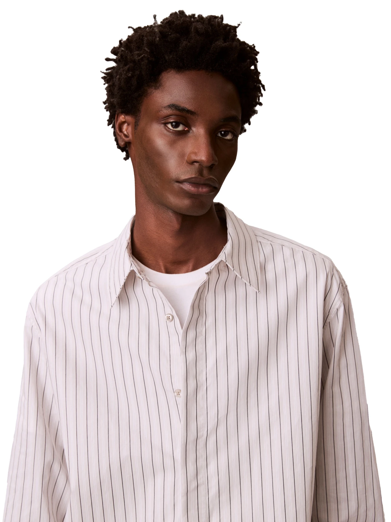 Regular Fit Stripe Long Sleeve Oxford Shirt