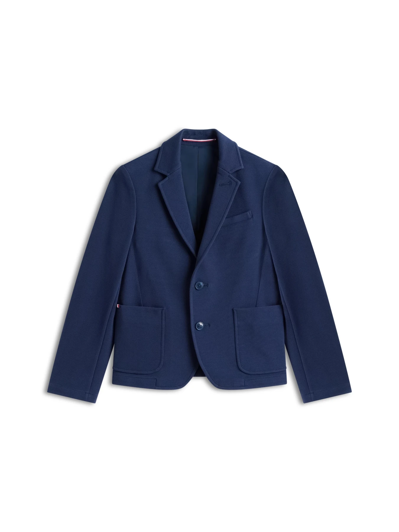 Kids Boys Festive Pique Texture Regular Fit Blazer