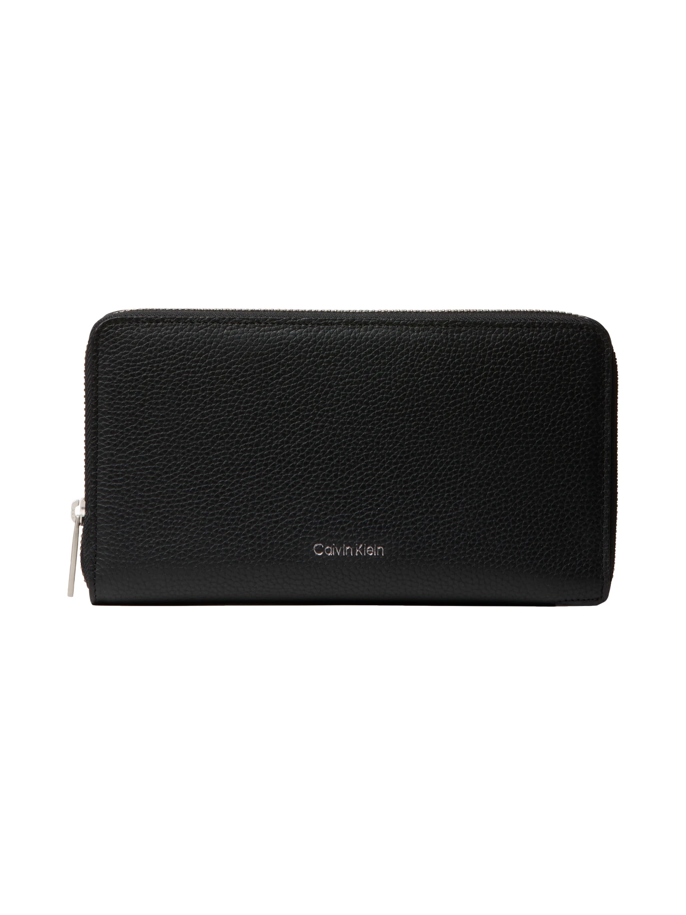 Foil Emboss Long Zip Fold Wallet
