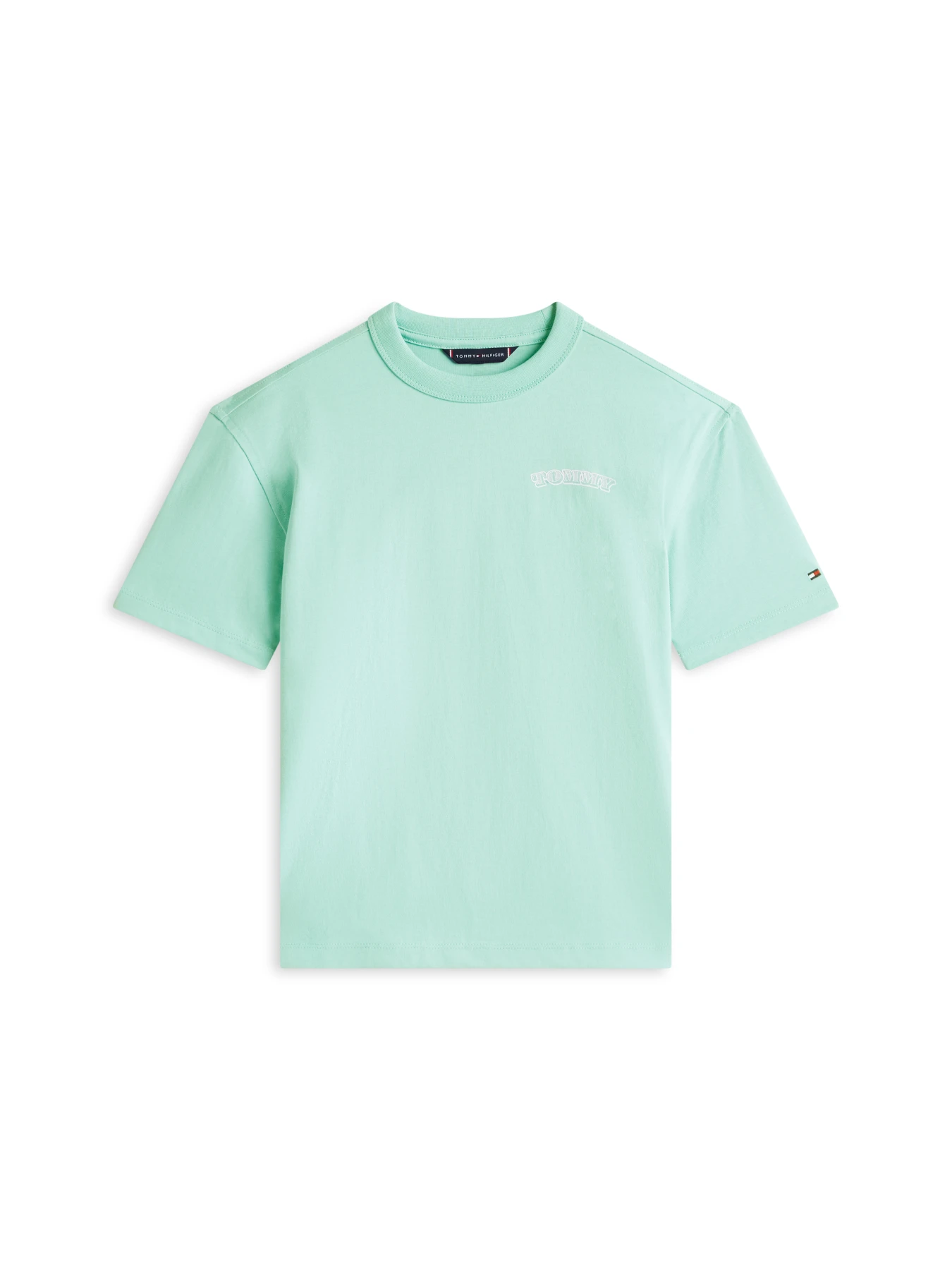 Kids Boys Textured Back Logo Jersey T-Shirt