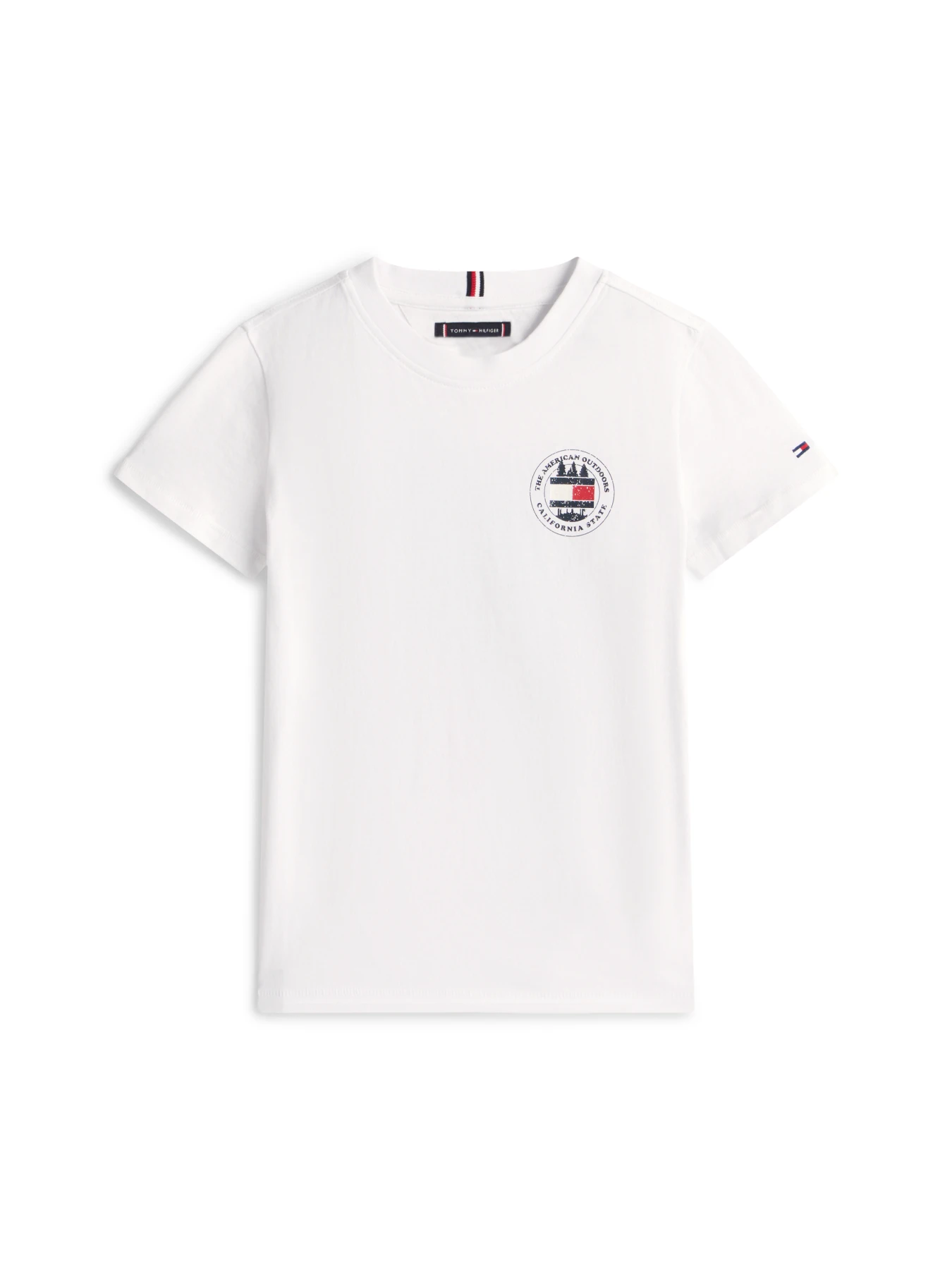 Kids Boys Circle Graphic Short Sleeve T-Shirt