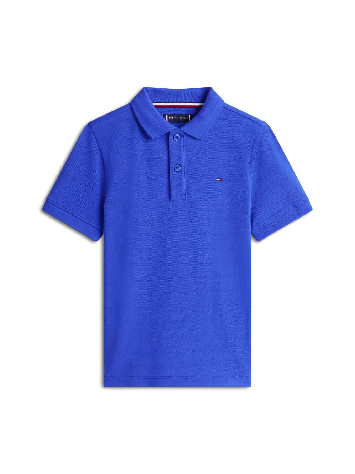 Kids Boys Essential Regular Fit Pique Polo Shirt
