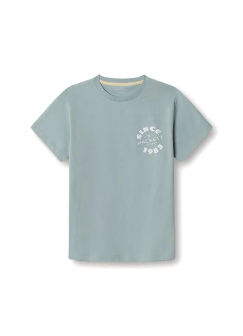 Kids Boys Heritage Graphic Cotton T-Shirt