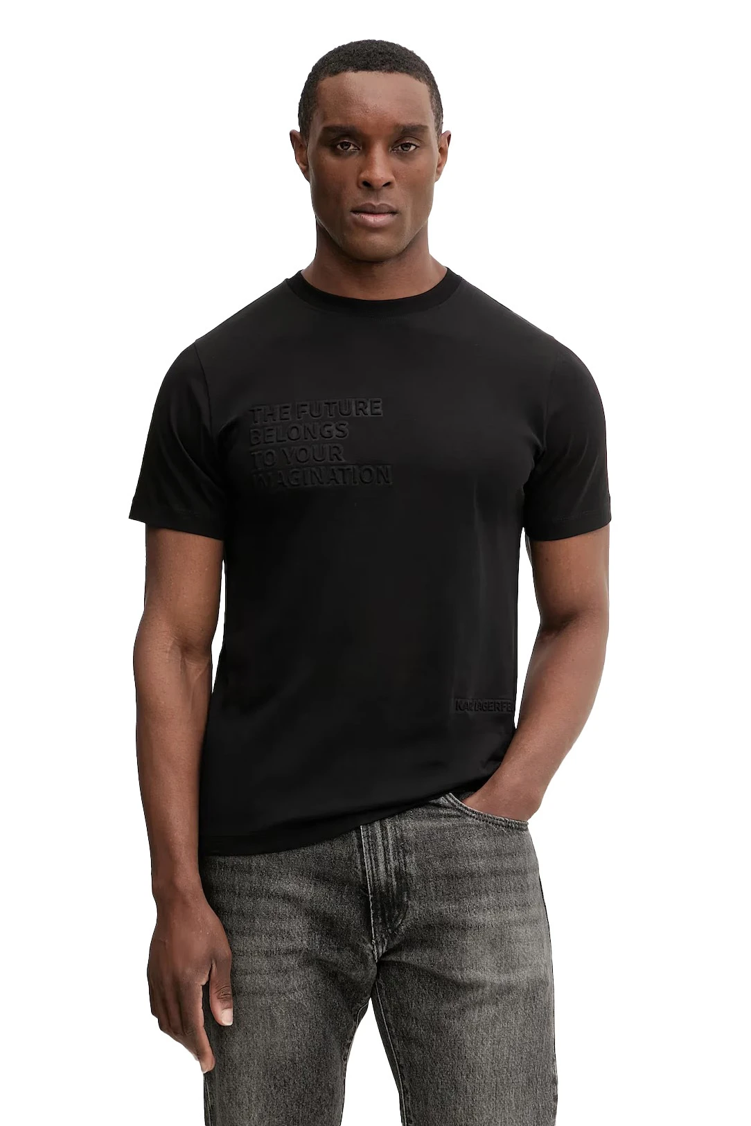 Cotton Crew-Neck T-Shirt Image