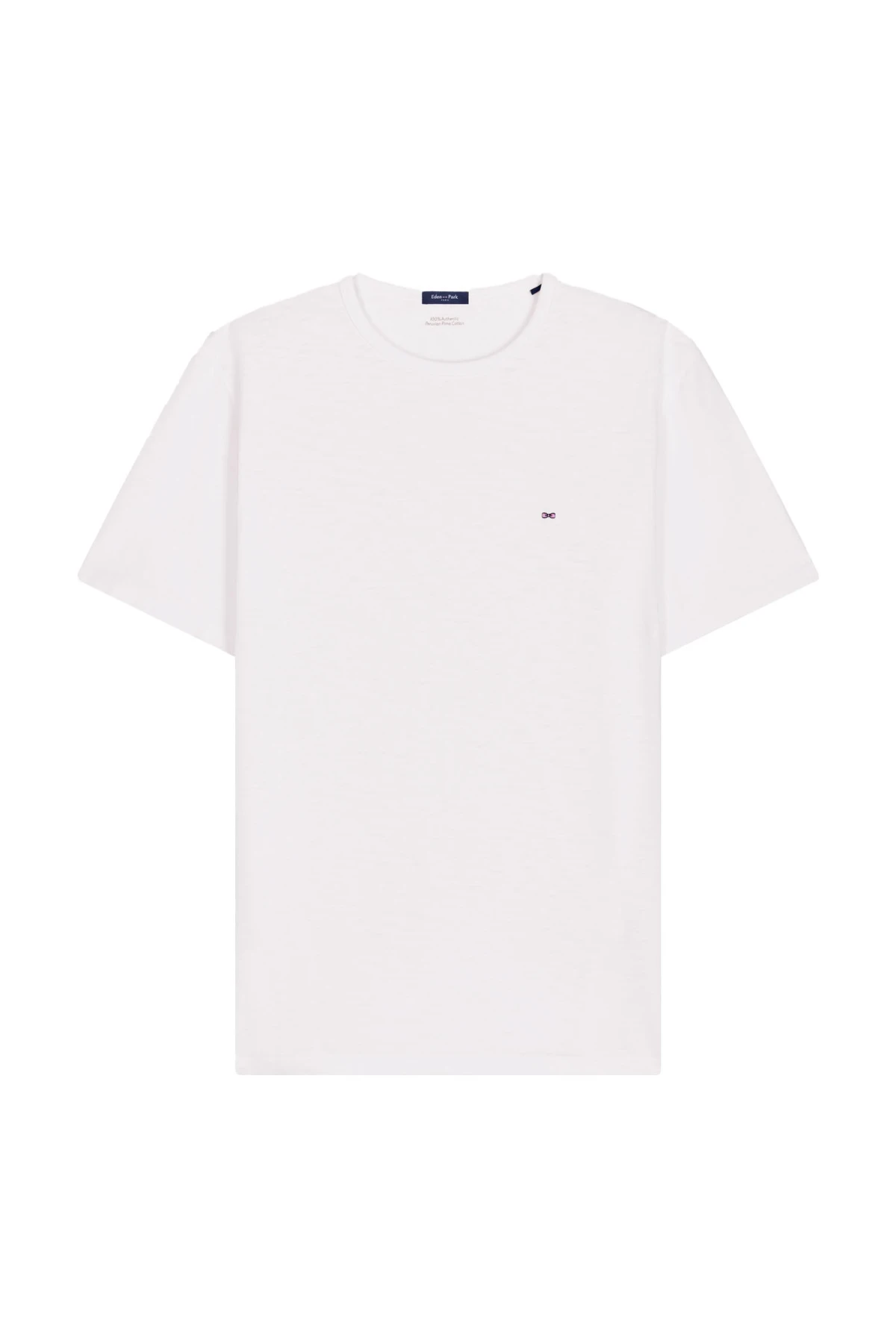 Regular Fit Short-Sleeve Slub Cotton Jersey T-Shirt 