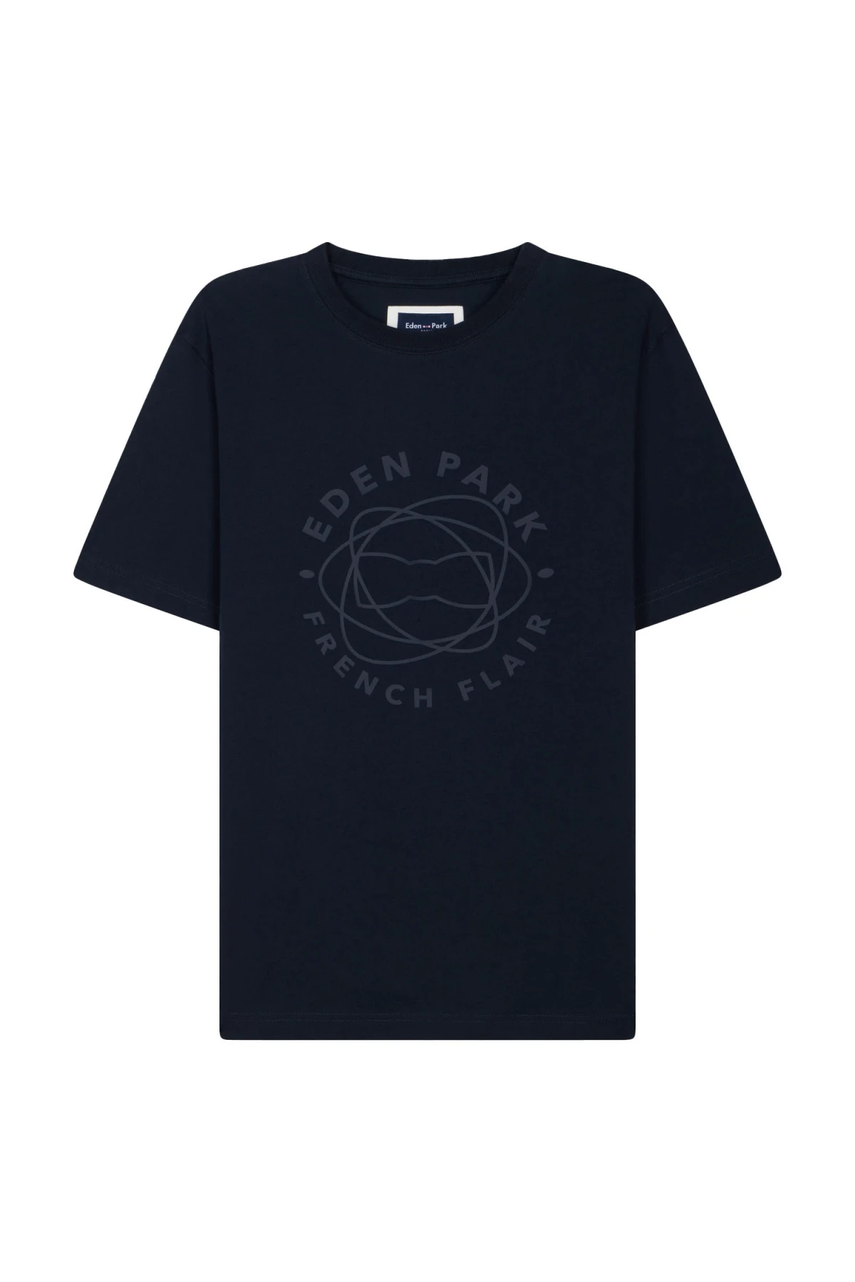 Regular Fit Short-Sleeve Printed Cotton T-Shirt