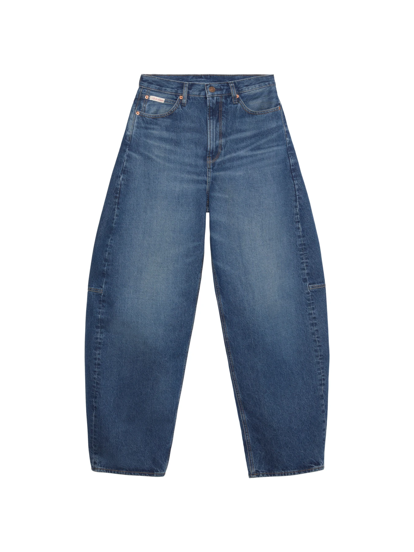 High Rise Barrel Jeans