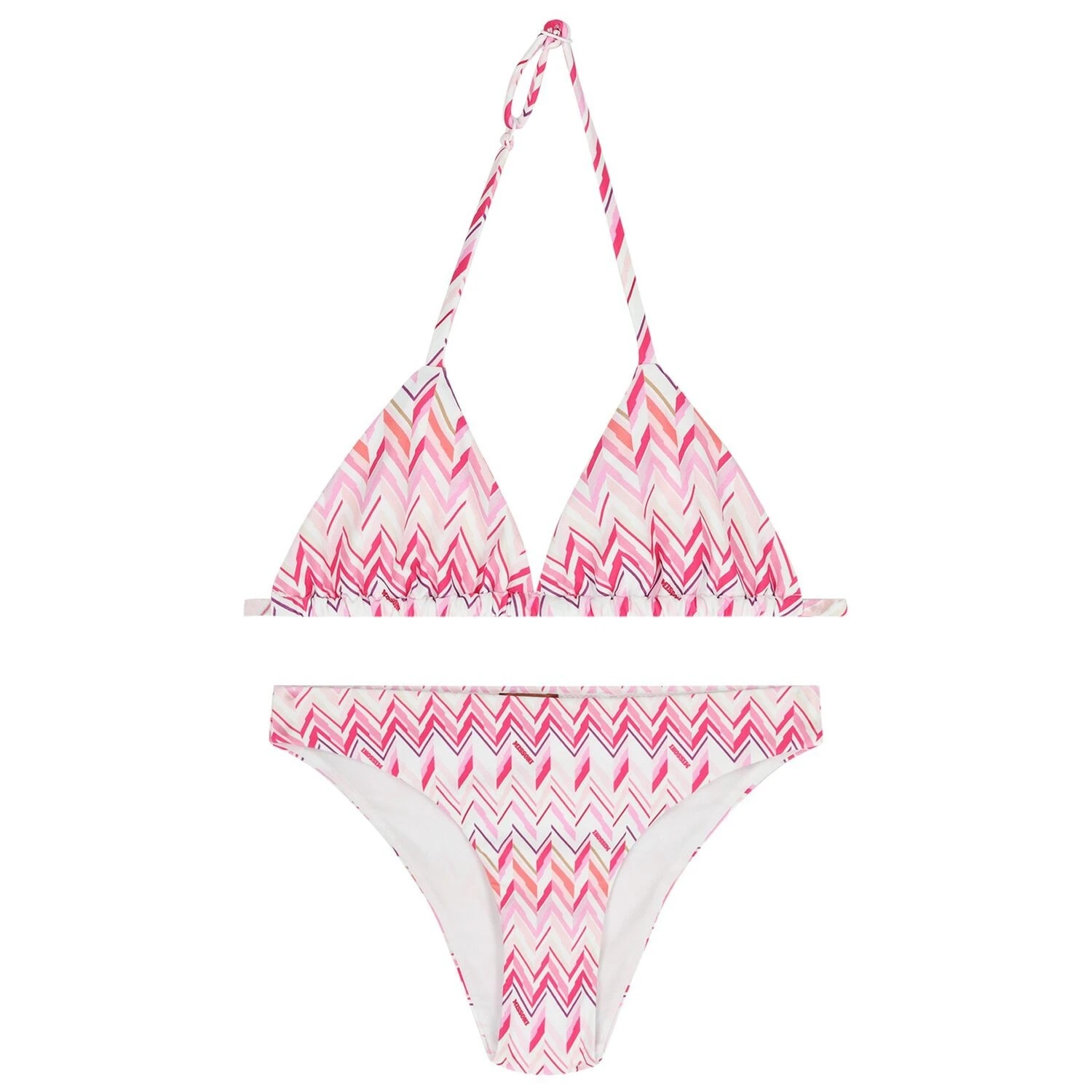 Kids Girls Two-Piece Zig-Zag Bikini