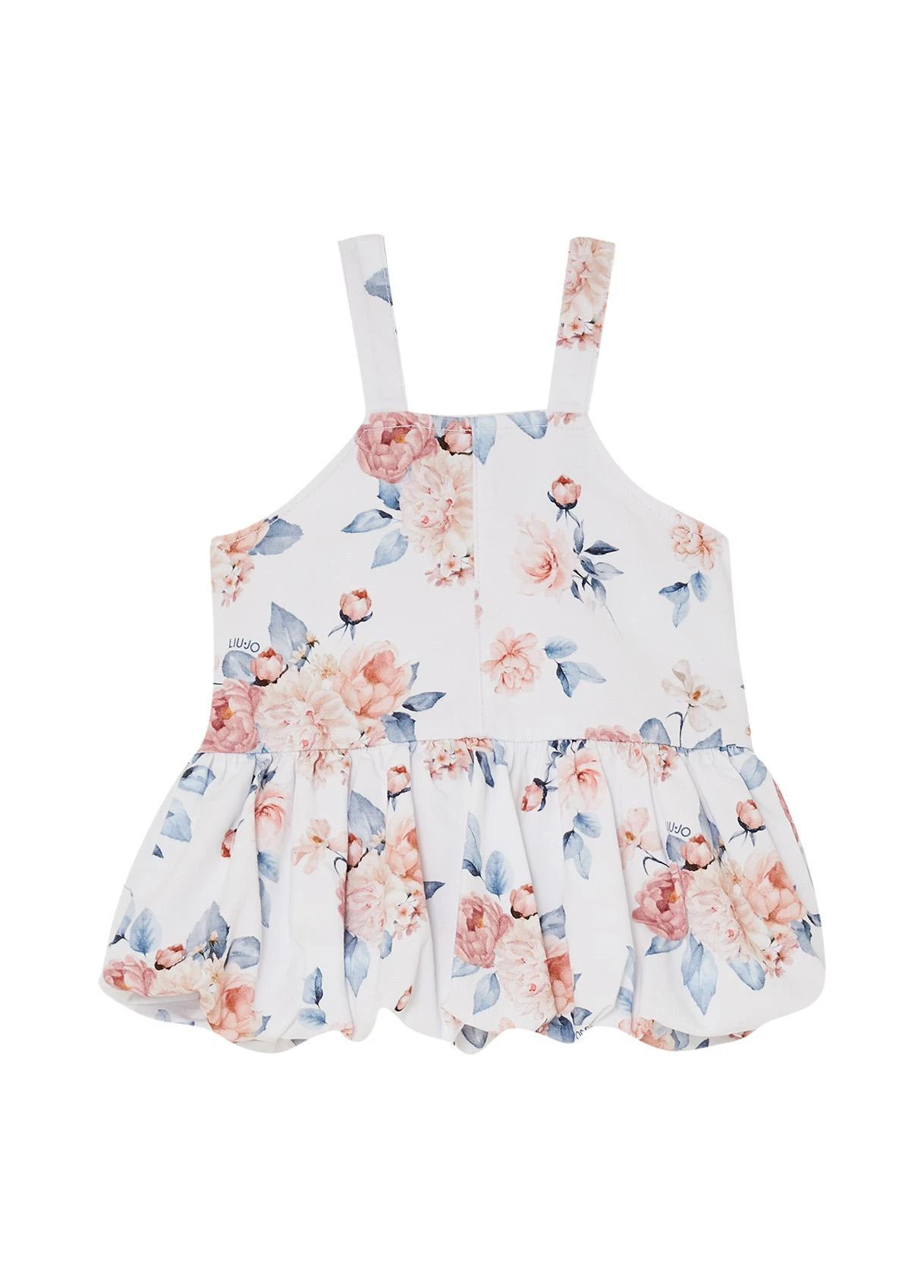 Kids Girls Peony Print Sleeveless Dress