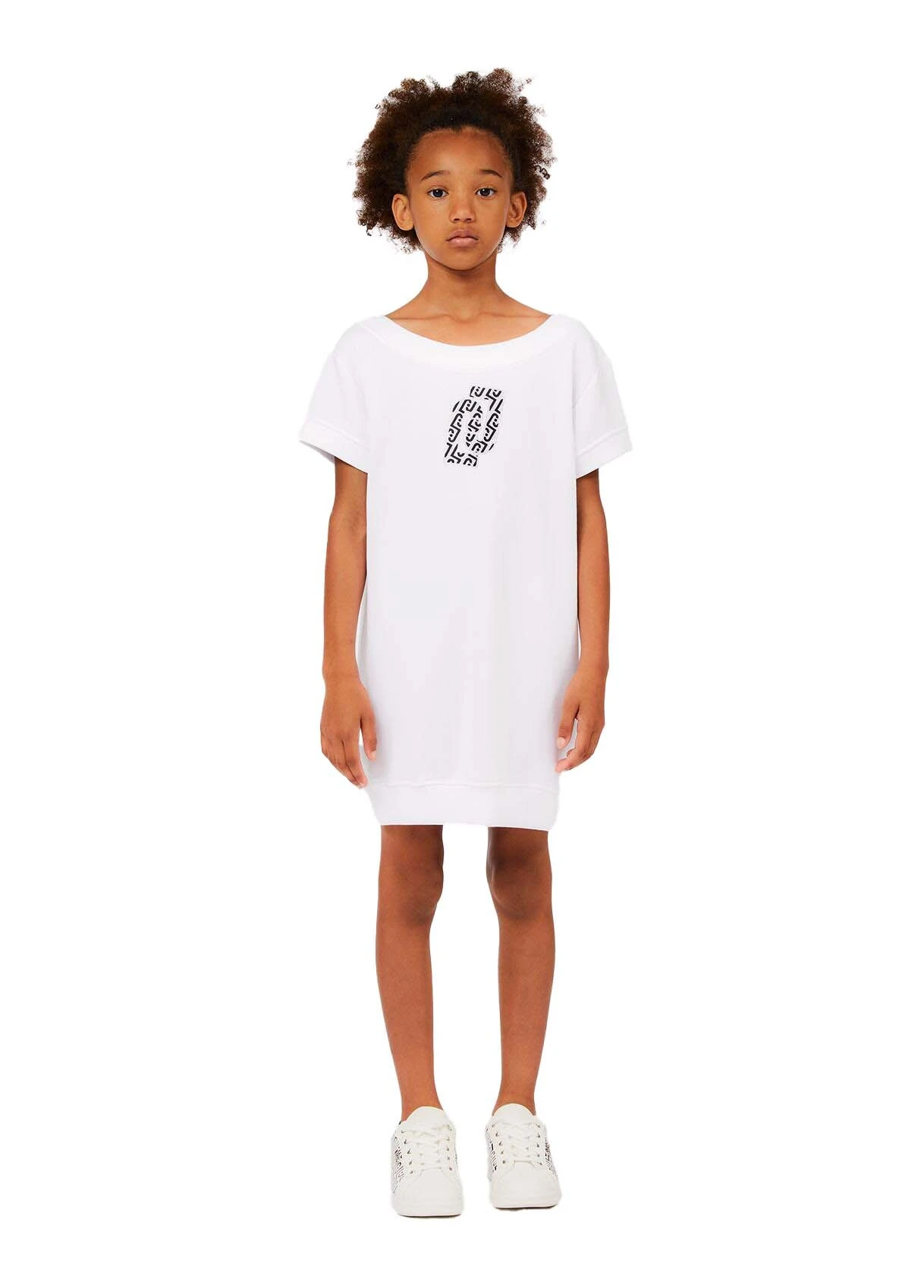 Kids Girls Short Sleeve Cotton Dress