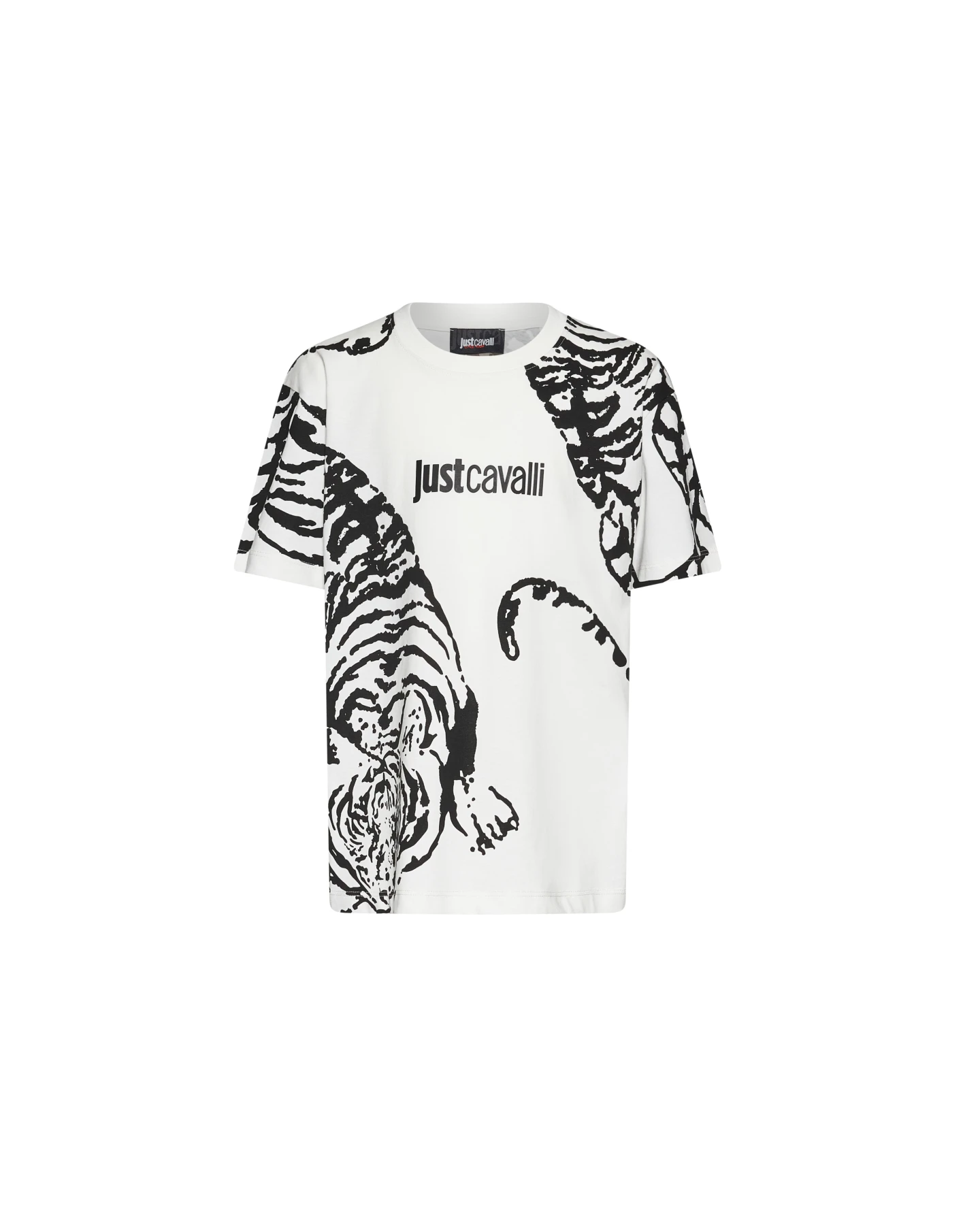 Kids Boys Tiger Illustration Graphic Short Sleeve Tshirt