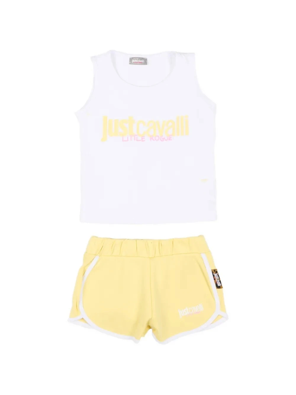 Baby Girl "Little Rogue" Tank Top & Dolphin Shorts Set