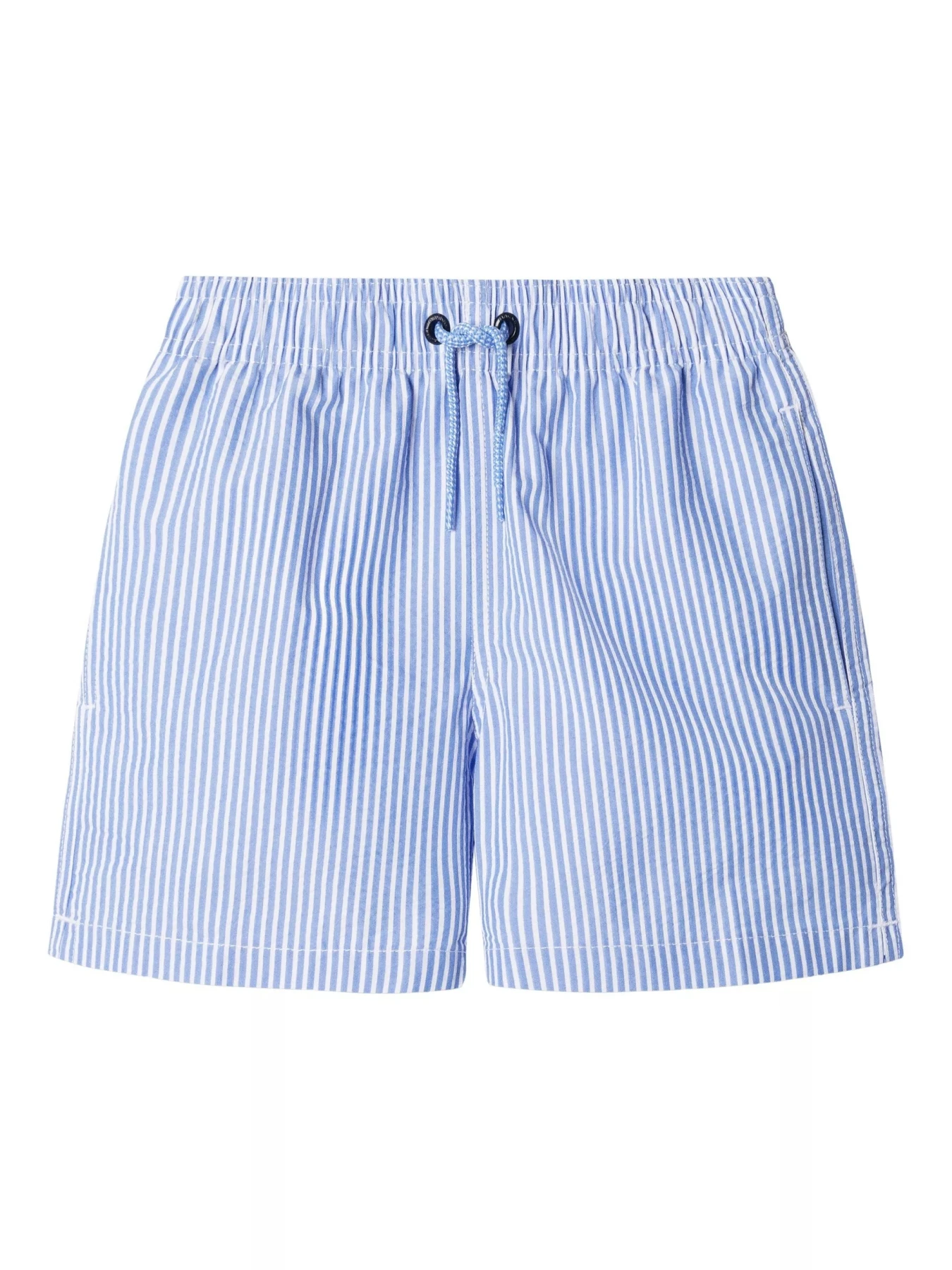 Kids Boys Seersucker Swim Trunks