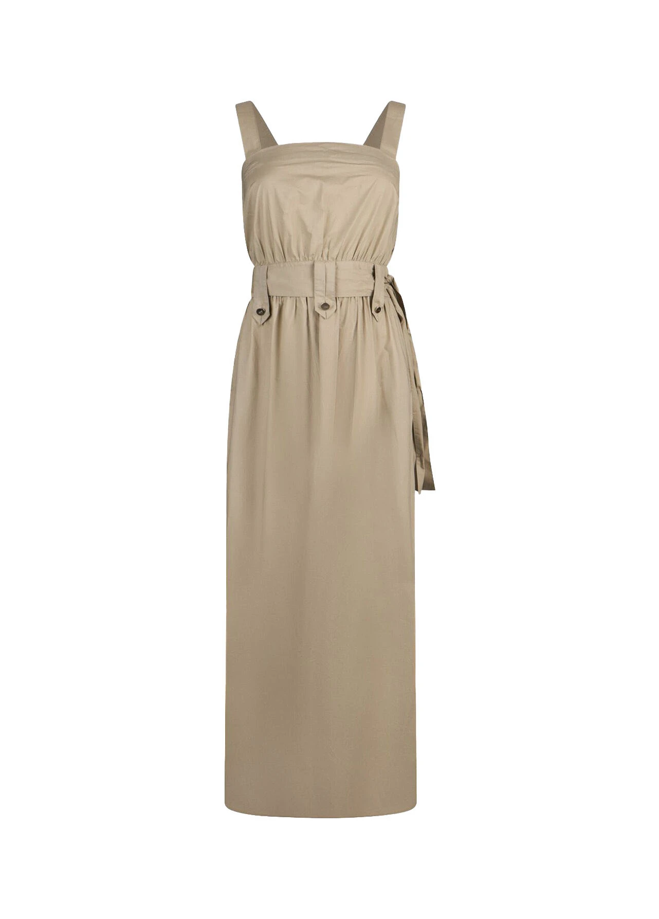 Long Poplin Dress Image