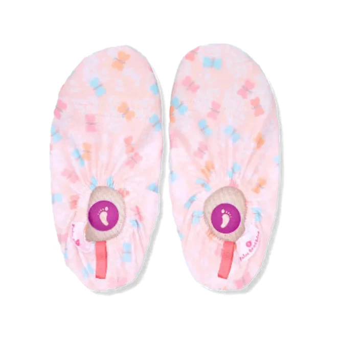 Baby Girl Non-Slip Pastel Butterfly Beach Slippers