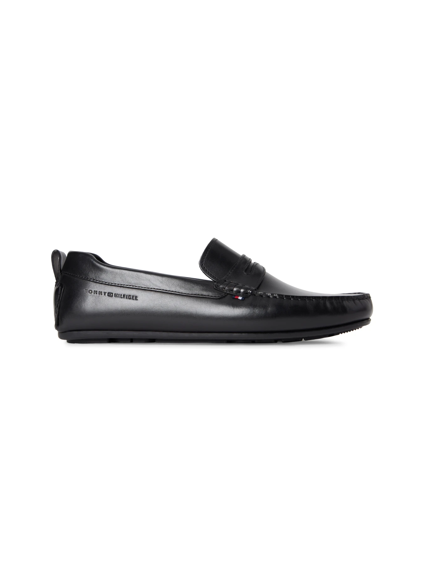 Core Leather Driver Loafers