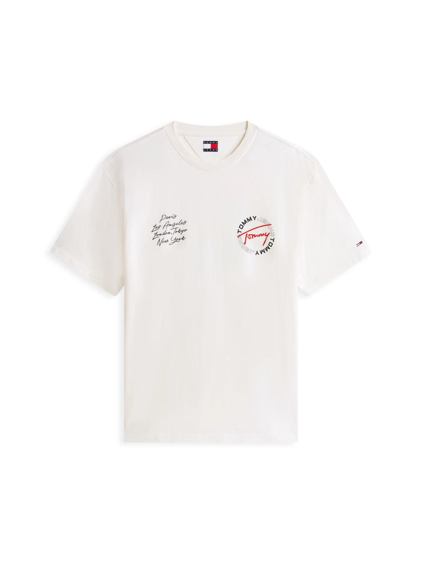 Circular Back Logo Relaxed T-Shirt