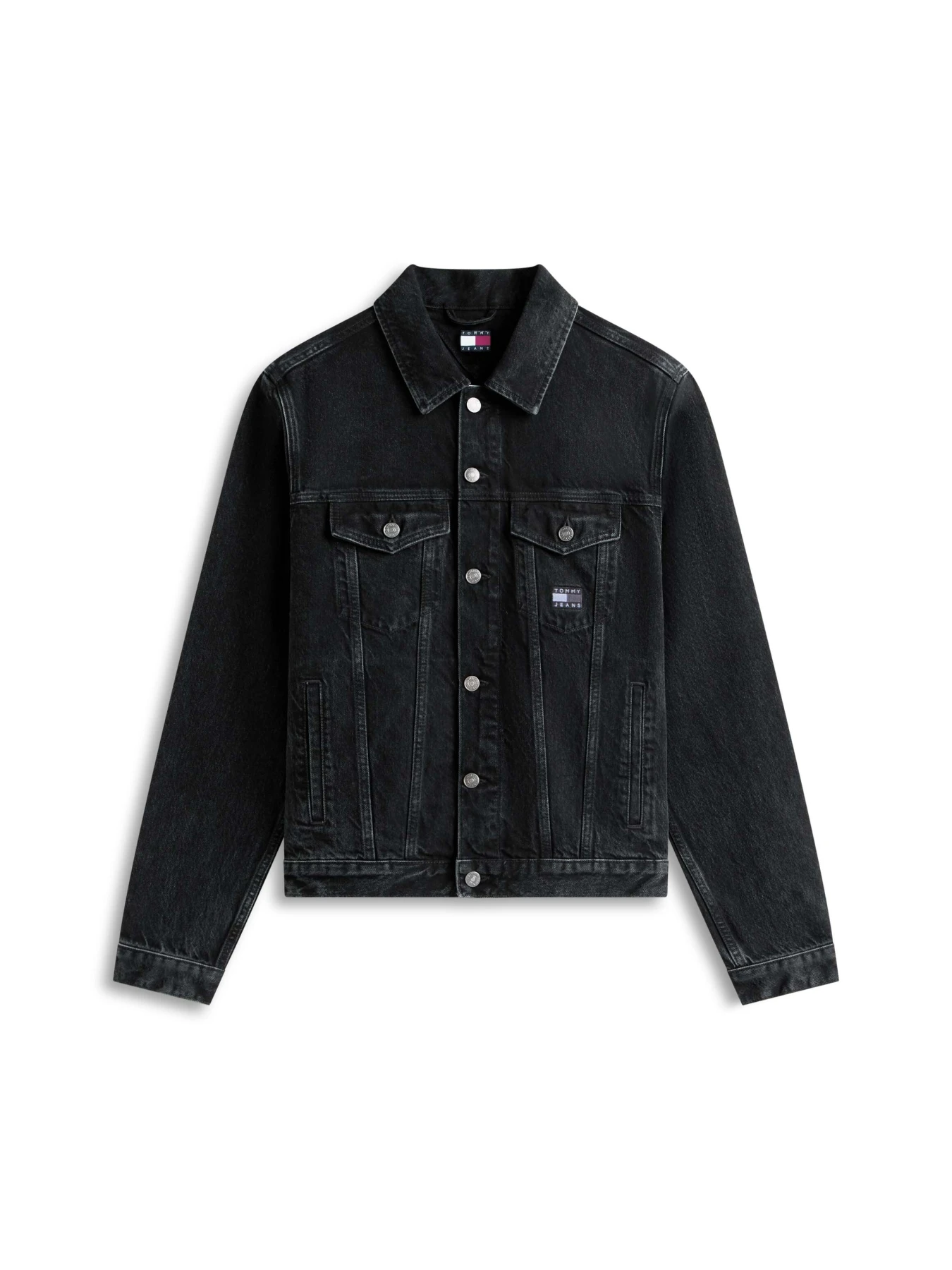 Ryan Back Logo Denim Trucker Jacket