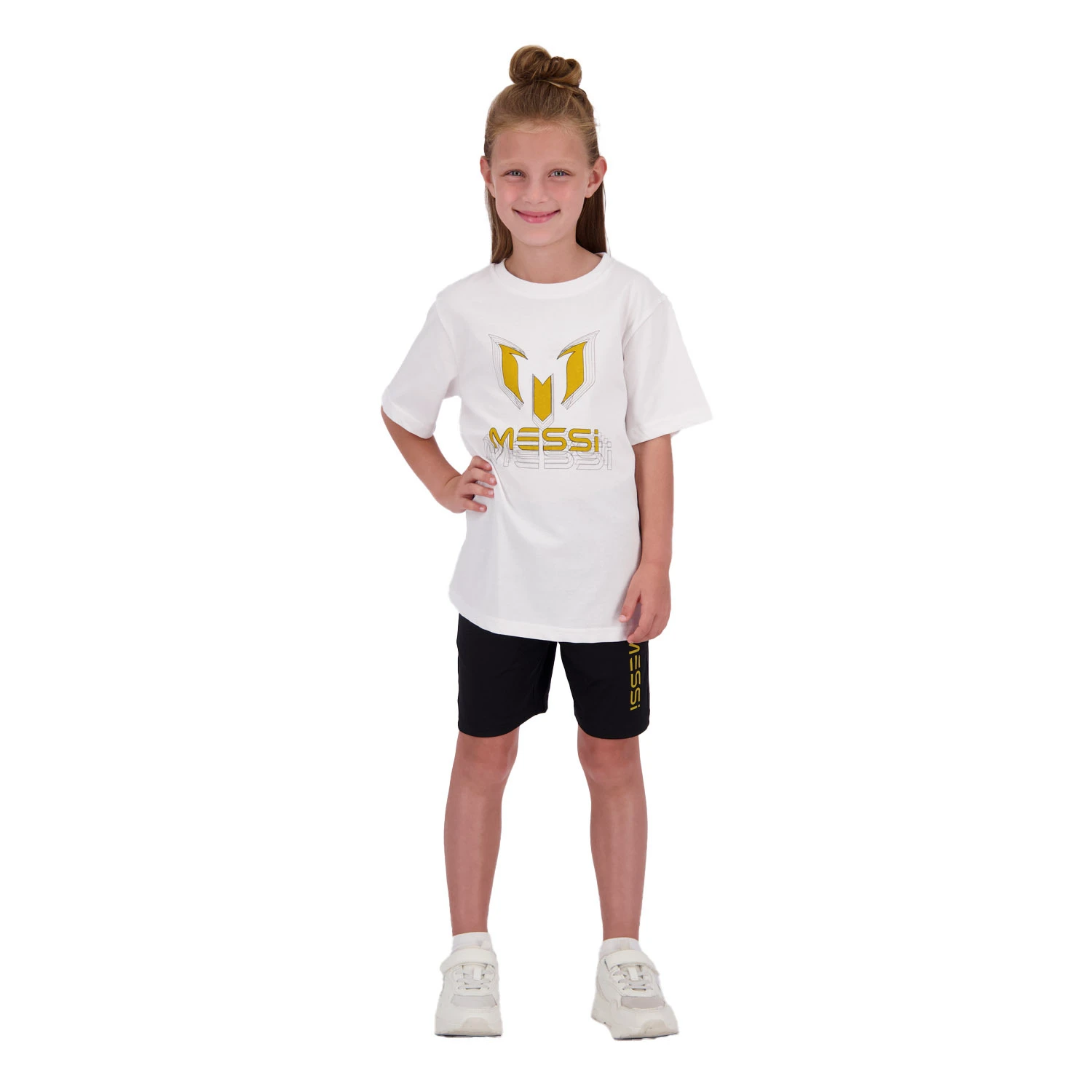 Lionel Messi Graphic Logo Short Sleeve T-Shirt