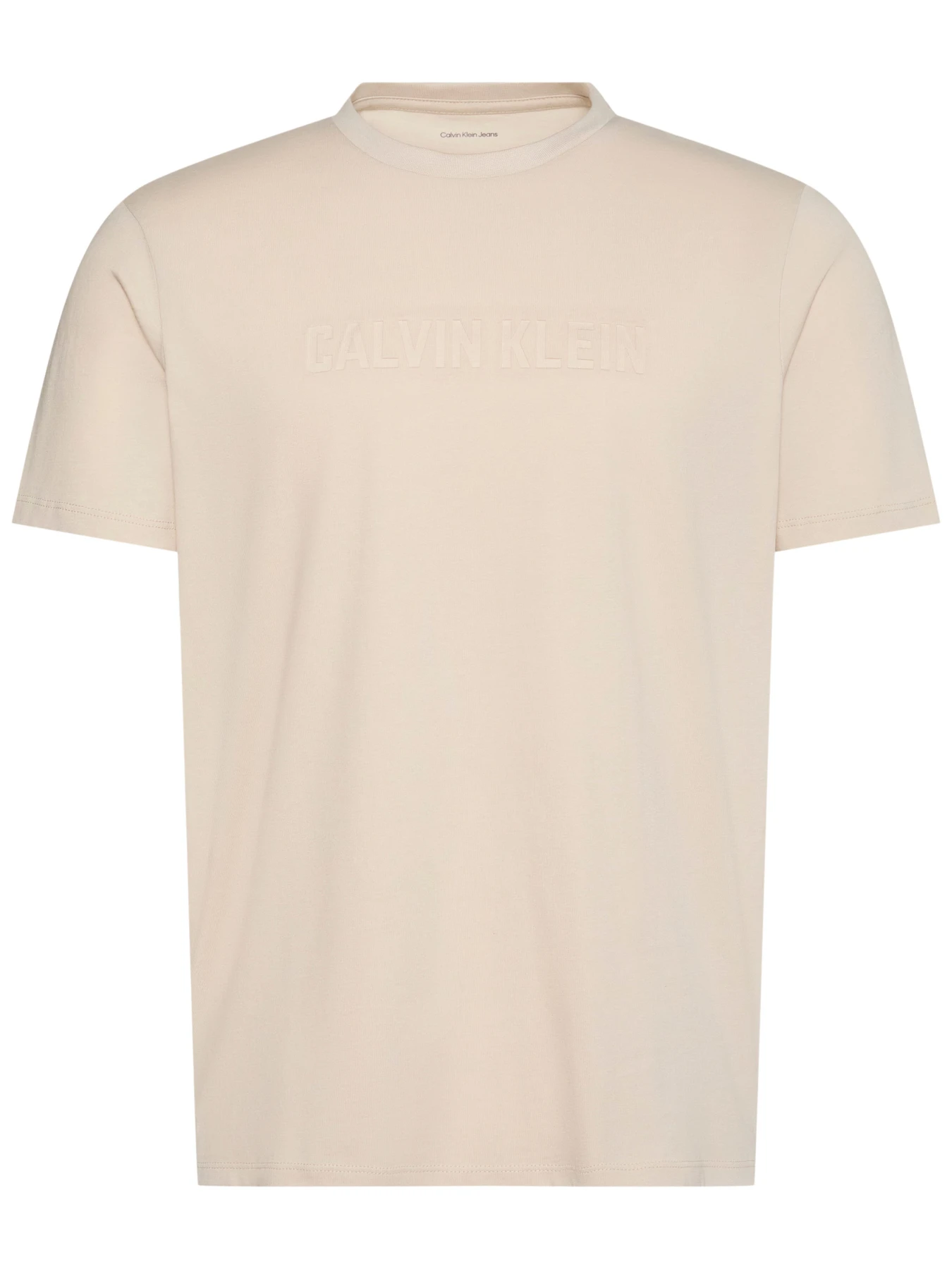 Tonal Embossed Logo Relaxed Fit T-shirt