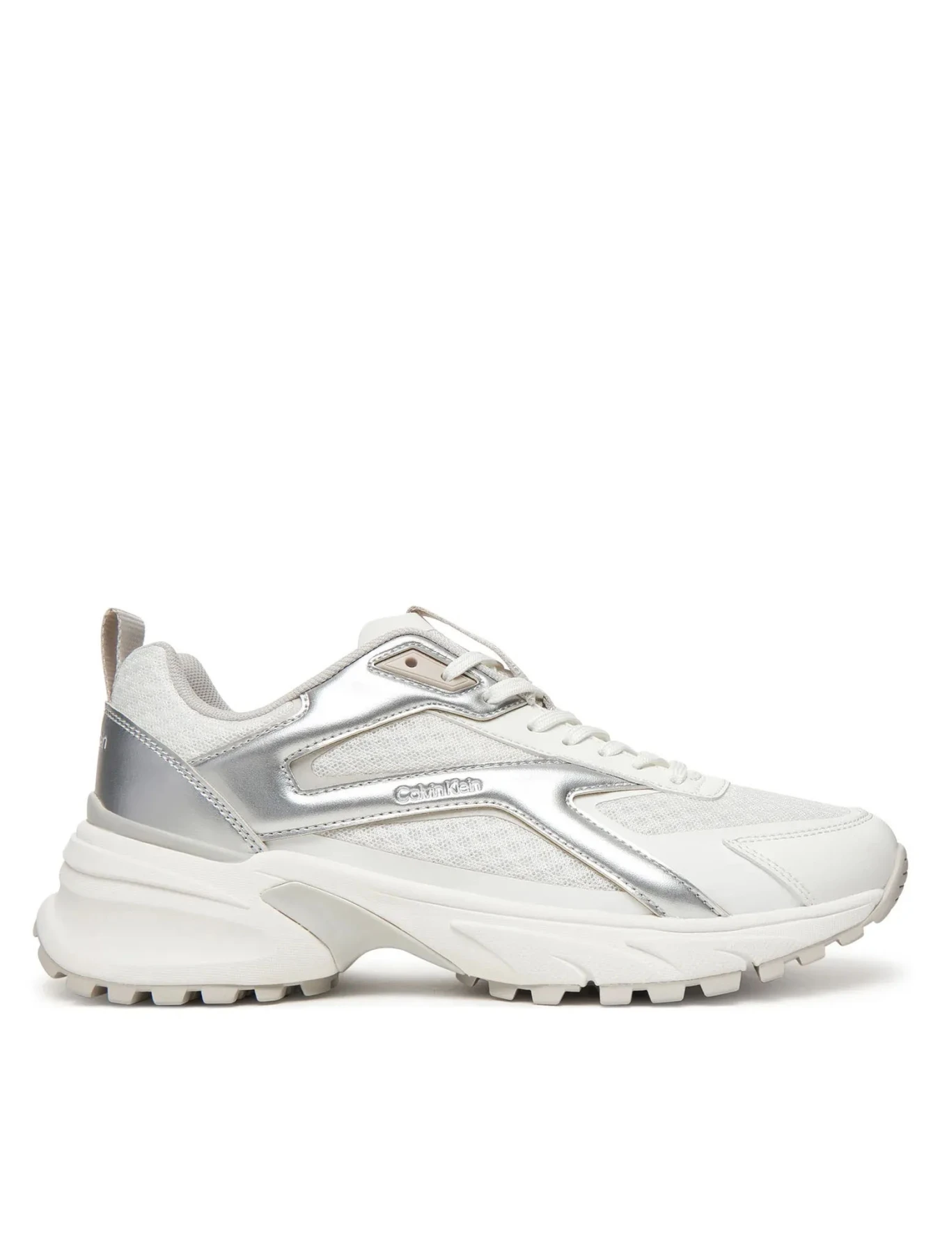 Chunky Metallic-Accent Sneakers