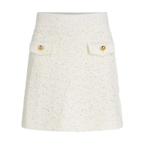 Bouclé Knit Skirt