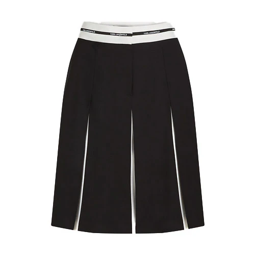 Tailored Pleated Skirt