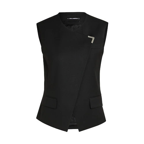 Metal-Detail Waistcoat