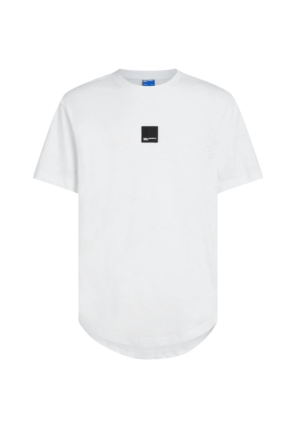 Square Logo Patch Short Sleeve Cotton T-Shirt