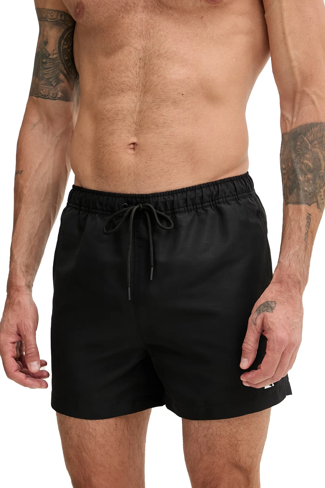 Classic Logo Patch Pocket Swim Shorts Image