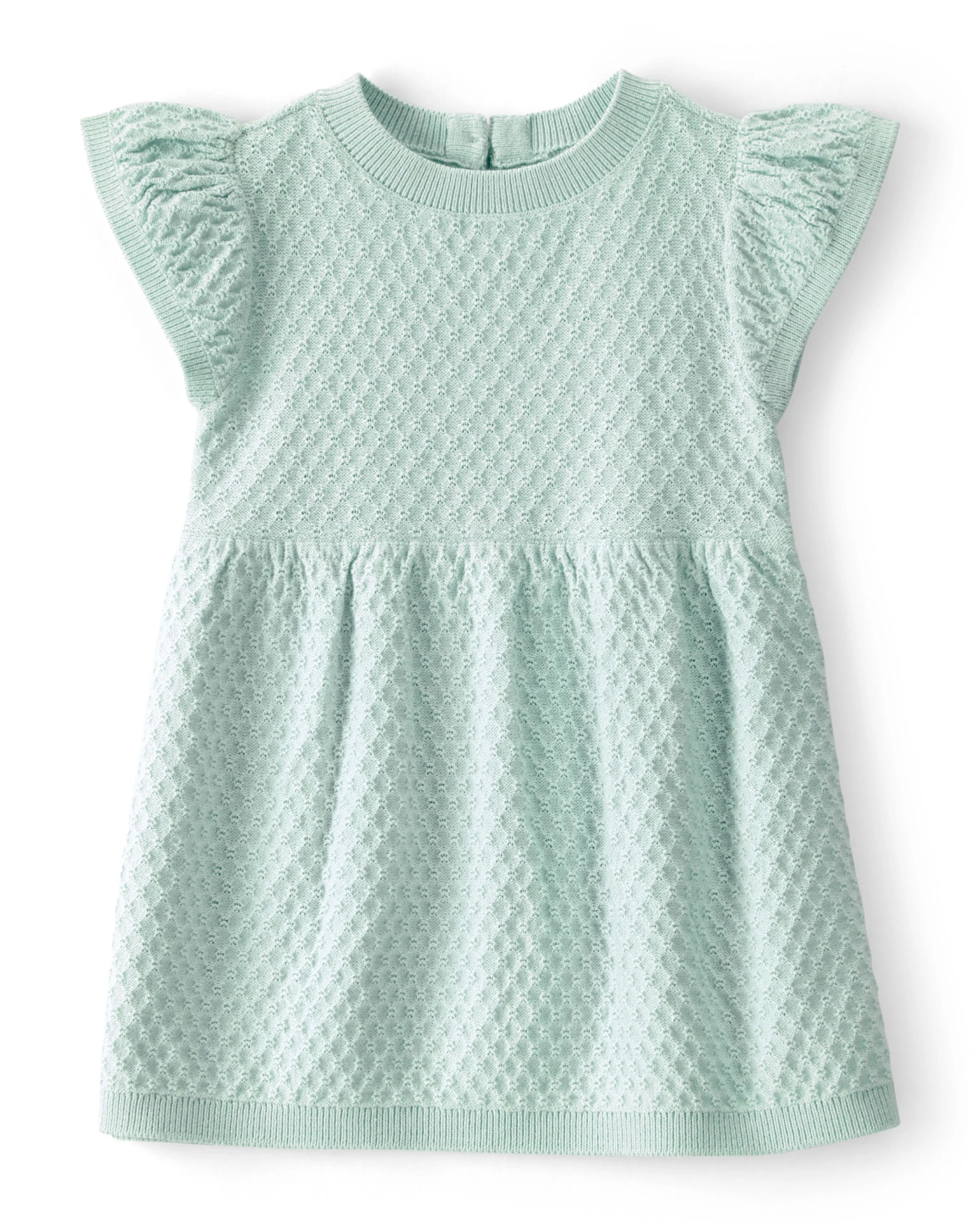Baby Girl Sweater Dress - Green