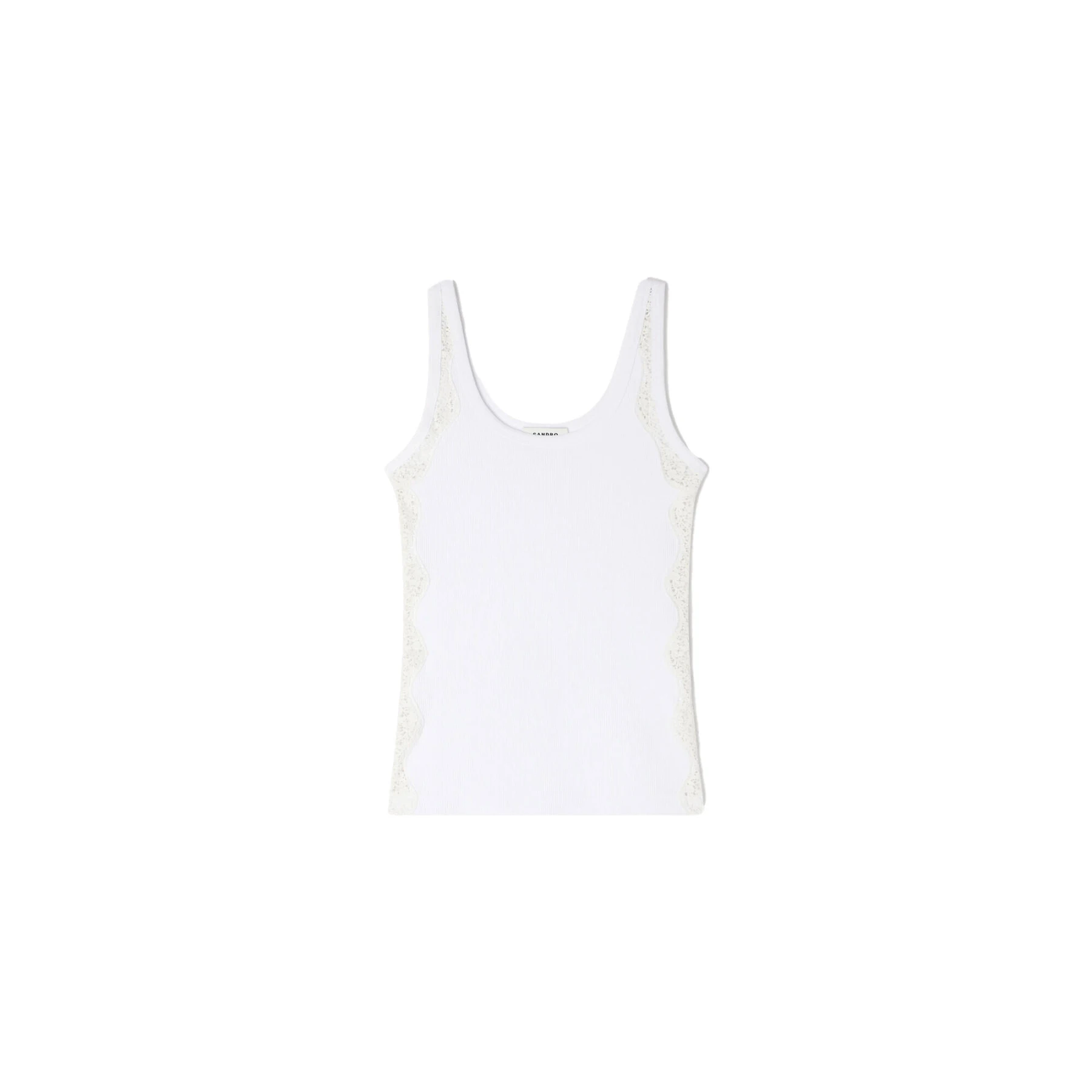 Vest Top With Lace Detail