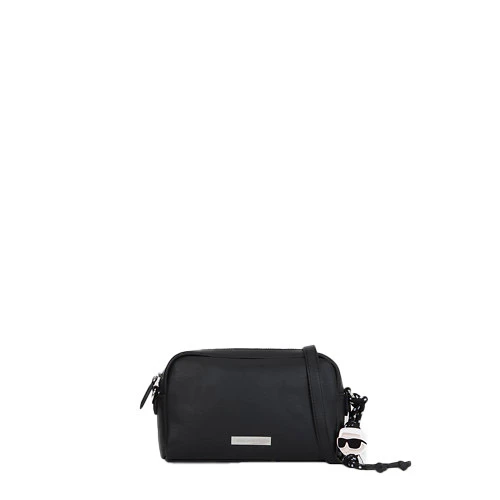 Smooth Leather Icon Slim Crossbody Bag