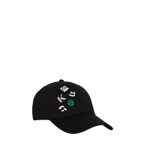 Multi Pins Cotton Baseball Cap
