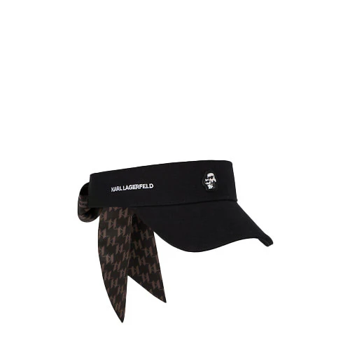 Monogram Scarf Visor with Ikonik Patch