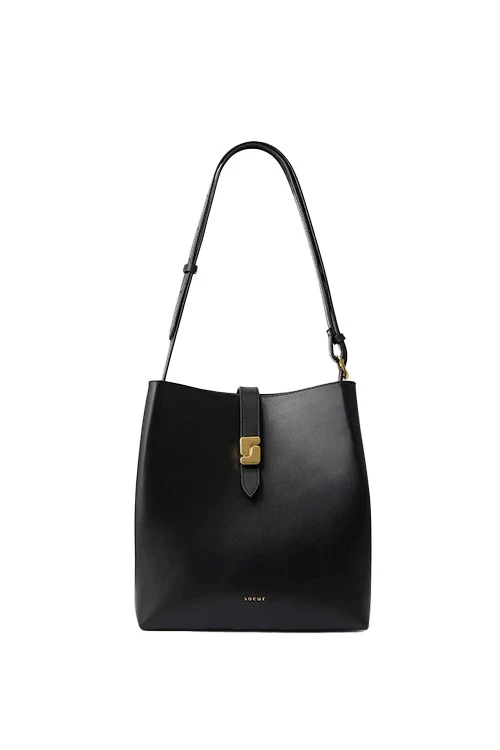 Smooth Leather Bello Crossbody Bag 